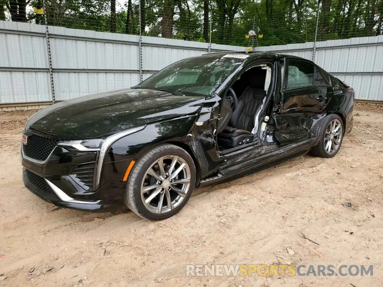 1 Photograph of a damaged car 1G6DC5RKXM0147249 CADILLAC CT4 2021