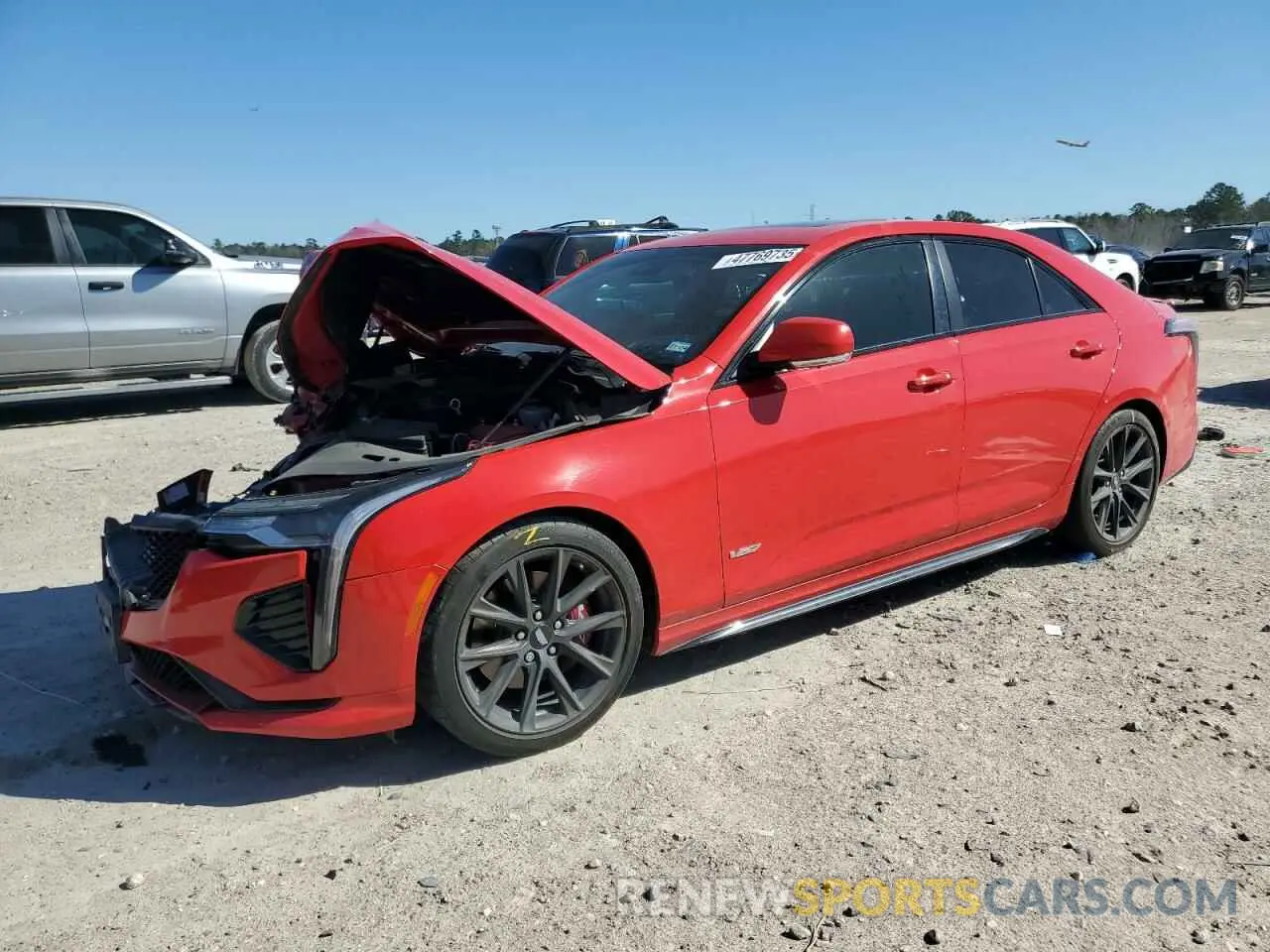 1 Фотография поврежденного автомобиля 1G6DD5RL4M0116455 CADILLAC CT4 2021