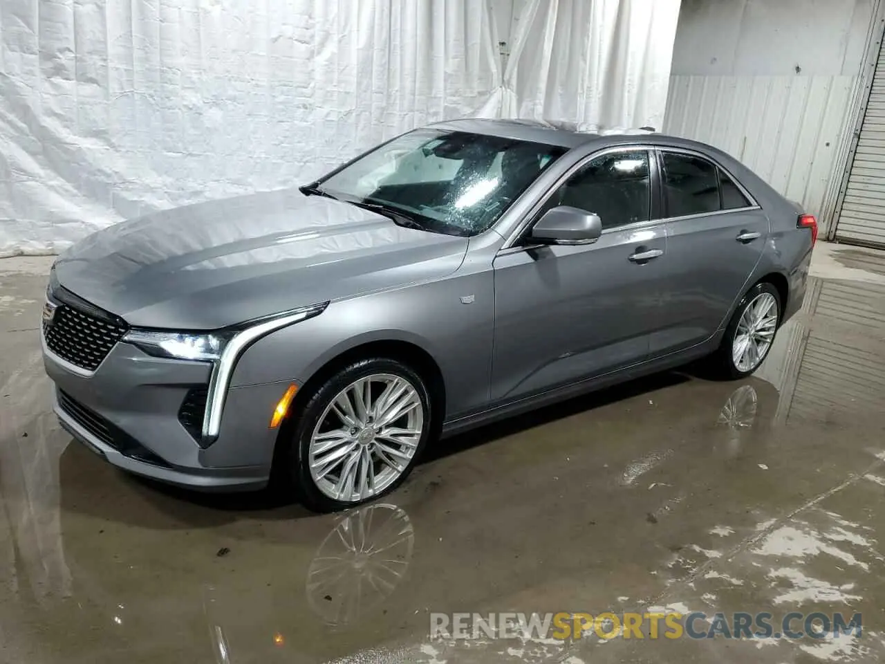 1 Photograph of a damaged car 1G6DF5RK4M0134262 CADILLAC CT4 2021