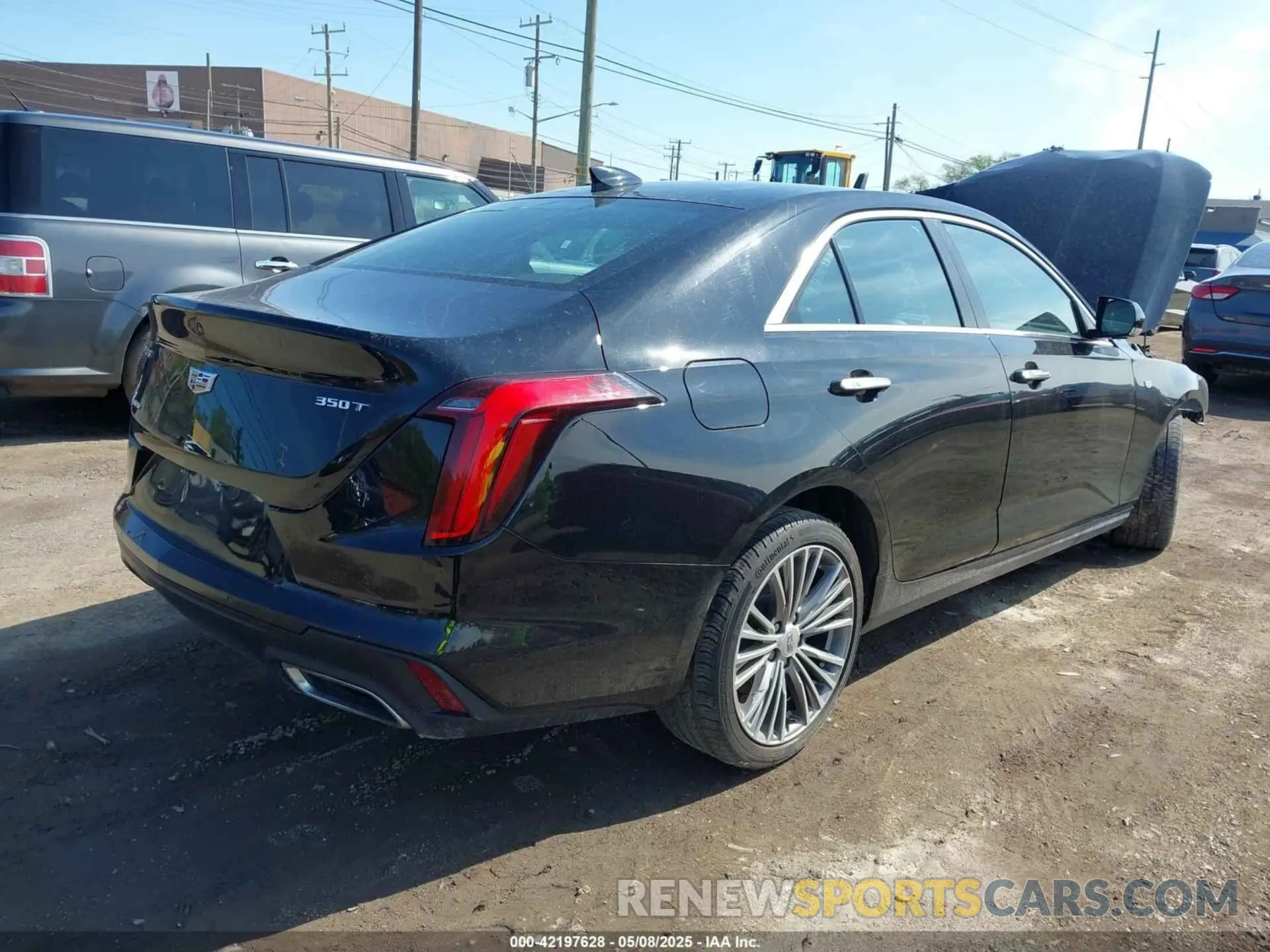 4 Photograph of a damaged car 1G6DF5RK8M0121711 CADILLAC CT4 2021