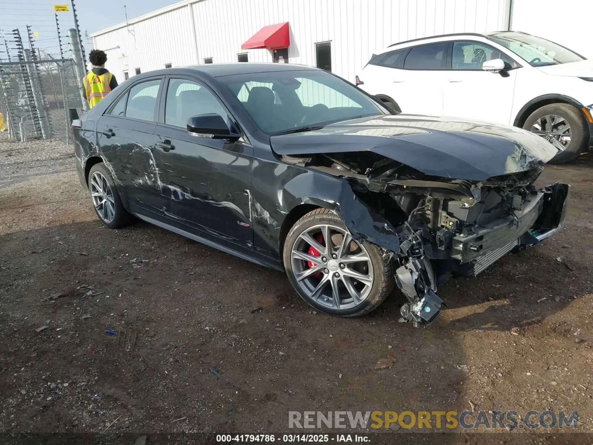 1 Photograph of a damaged car 1G6DH5RL9M0128623 CADILLAC CT4 2021