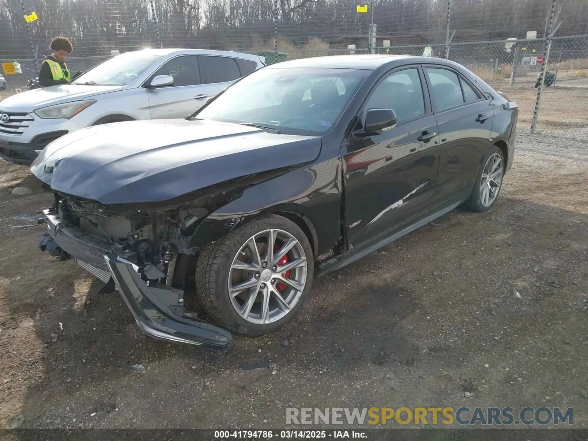 2 Photograph of a damaged car 1G6DH5RL9M0128623 CADILLAC CT4 2021