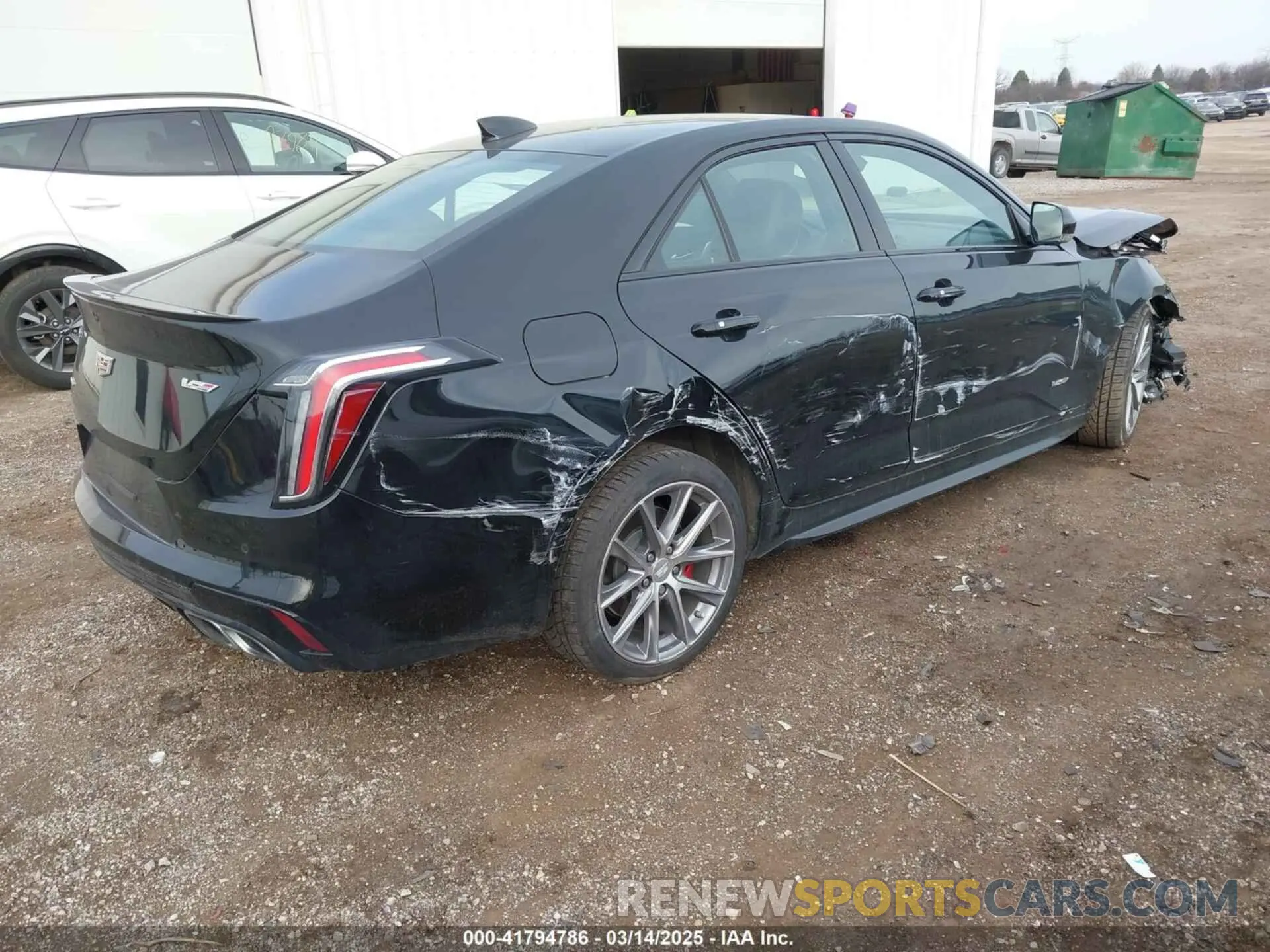 4 Photograph of a damaged car 1G6DH5RL9M0128623 CADILLAC CT4 2021