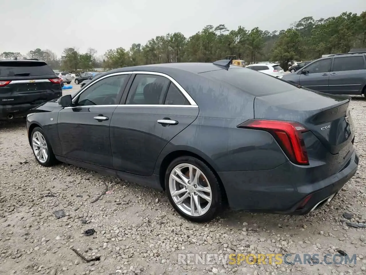 2 Photograph of a damaged car 1G6DJ5RK7M0112741 CADILLAC CT4 2021