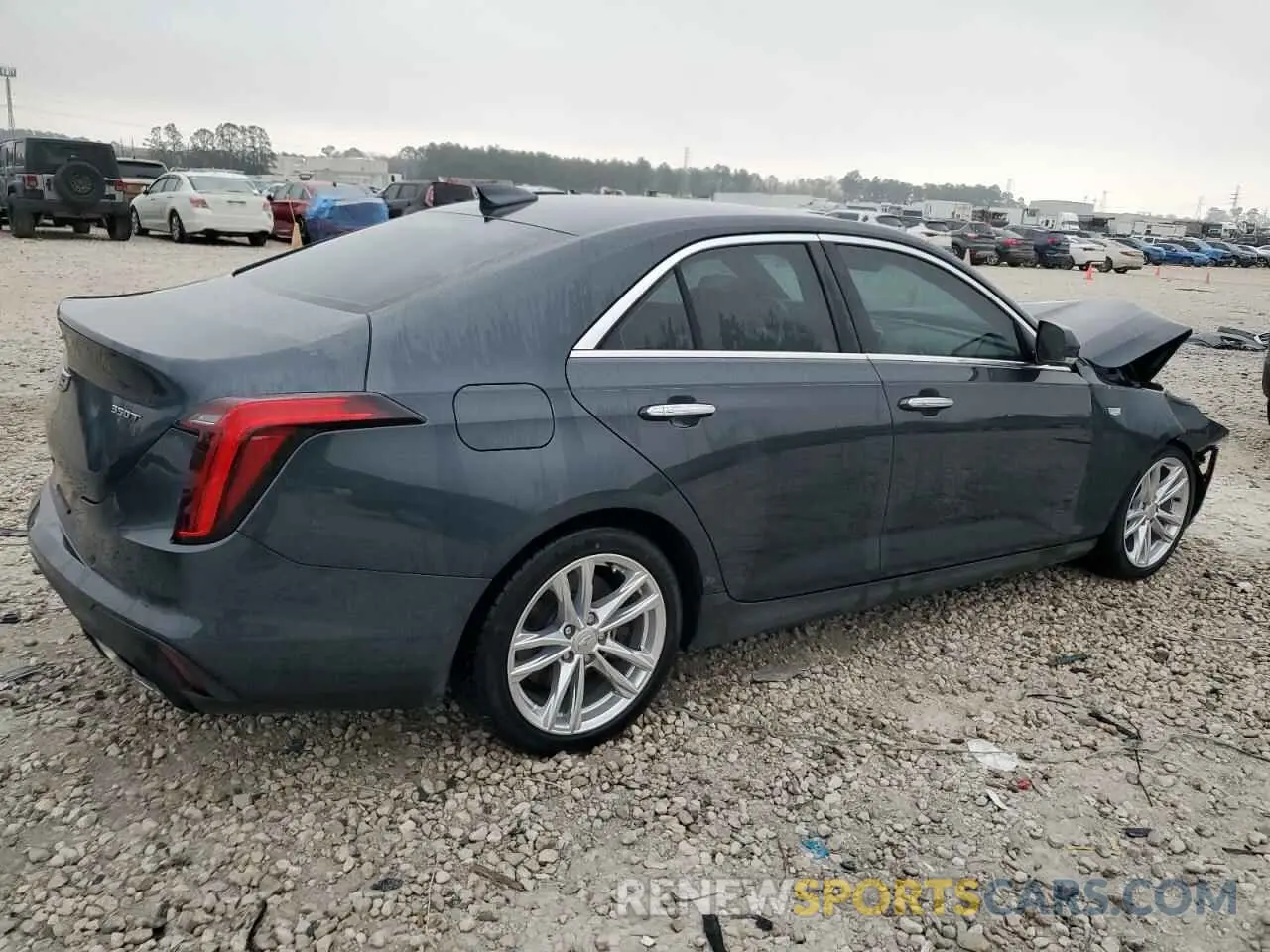 3 Photograph of a damaged car 1G6DJ5RK7M0112741 CADILLAC CT4 2021
