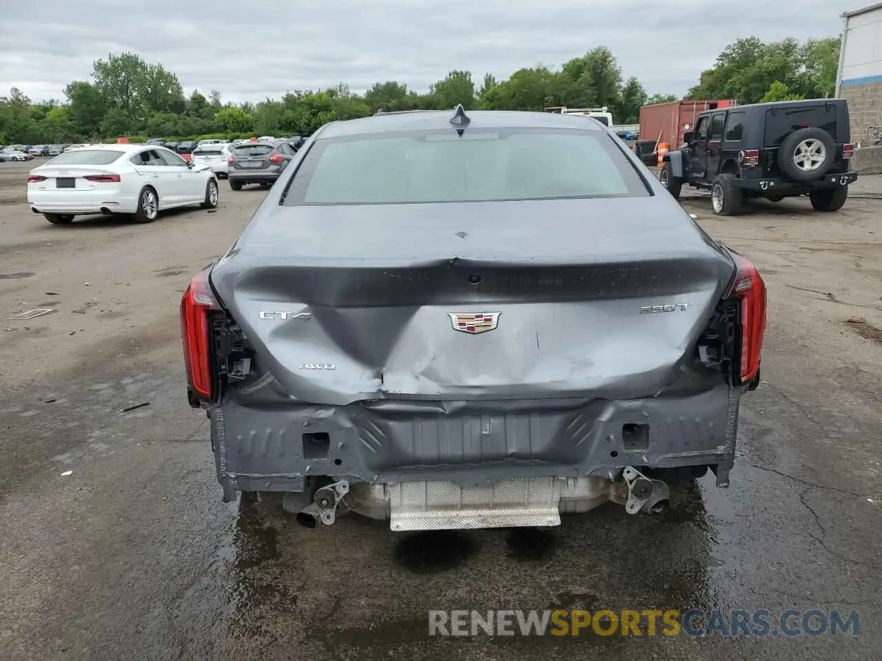 6 Photograph of a damaged car 1G6DK5RK0M0148168 CADILLAC CT4 2021