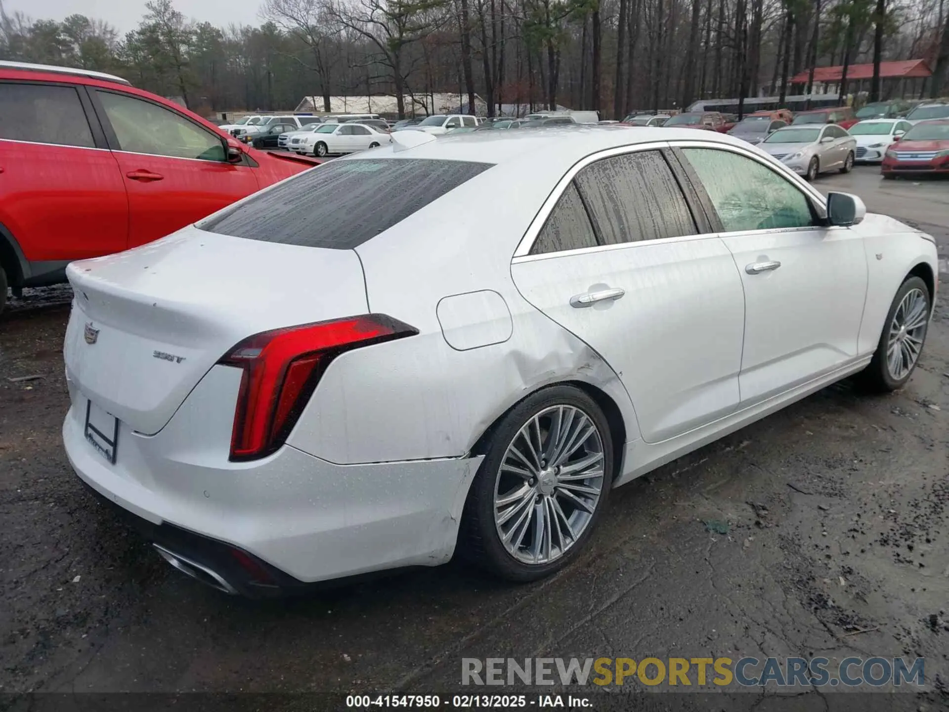 4 Photograph of a damaged car 1G6DB5RK4N0114512 CADILLAC CT4 2022