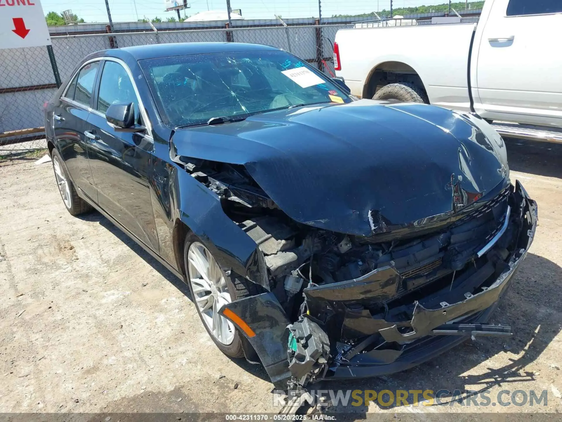 1 Фотография поврежденного автомобиля 1G6DB5RK8N0119888 CADILLAC CT4 2022