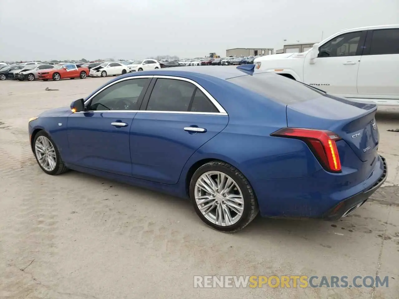 2 Photograph of a damaged car 1G6DB5RK8N0131412 CADILLAC CT4 2022