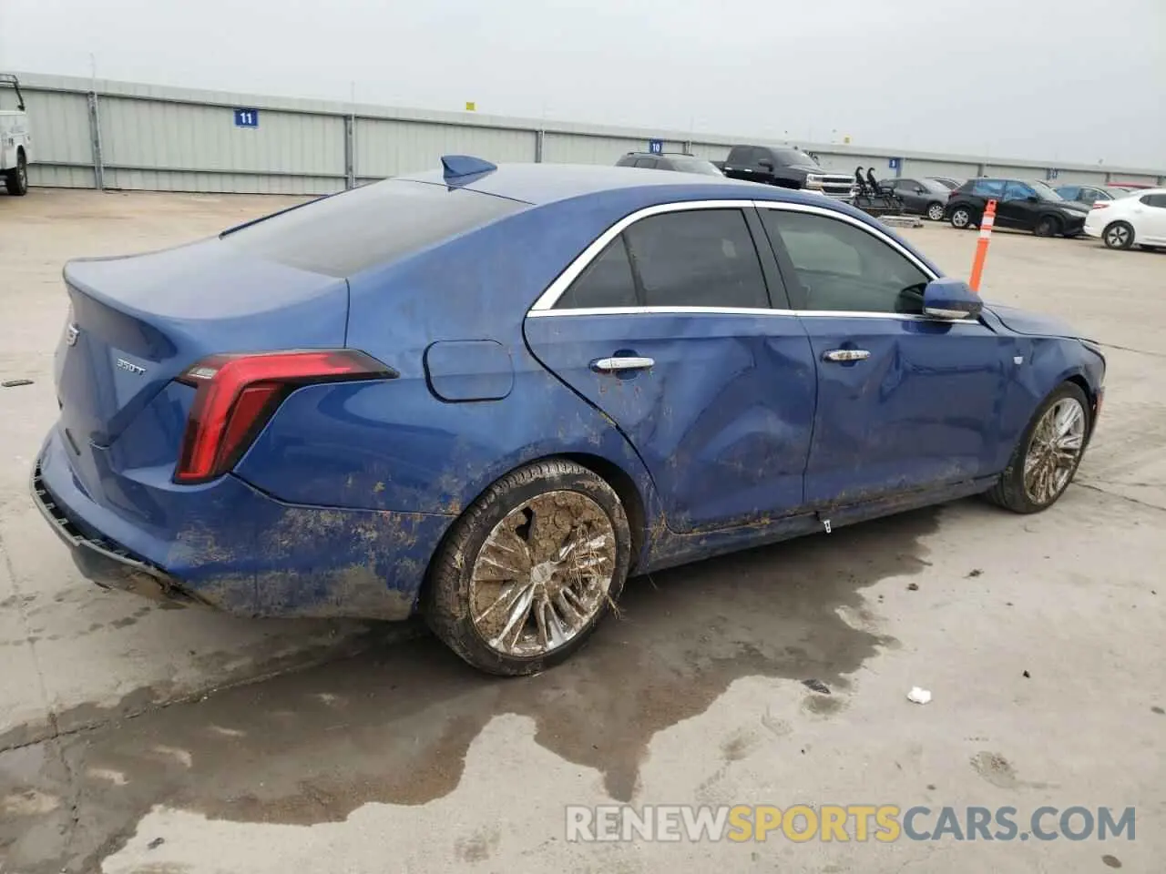 3 Photograph of a damaged car 1G6DB5RK8N0131412 CADILLAC CT4 2022