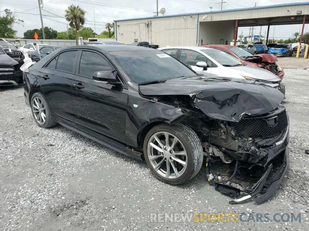 1 Photograph of a damaged car 1G6DC5RK0N0124502 CADILLAC CT4 2022