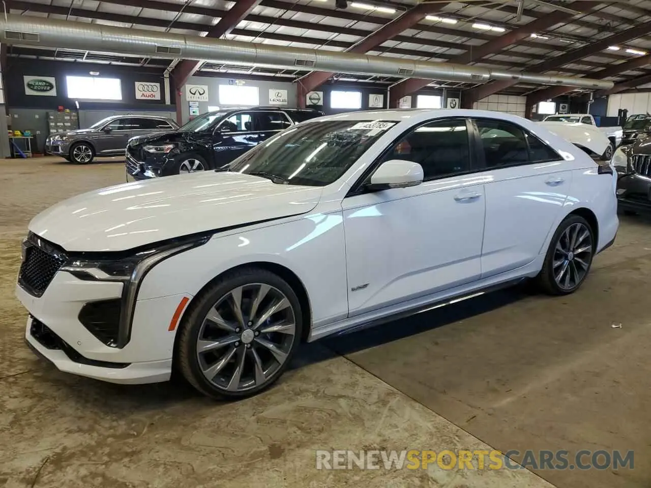 1 Photograph of a damaged car 1G6DH5RL5N0115708 CADILLAC CT4 2022