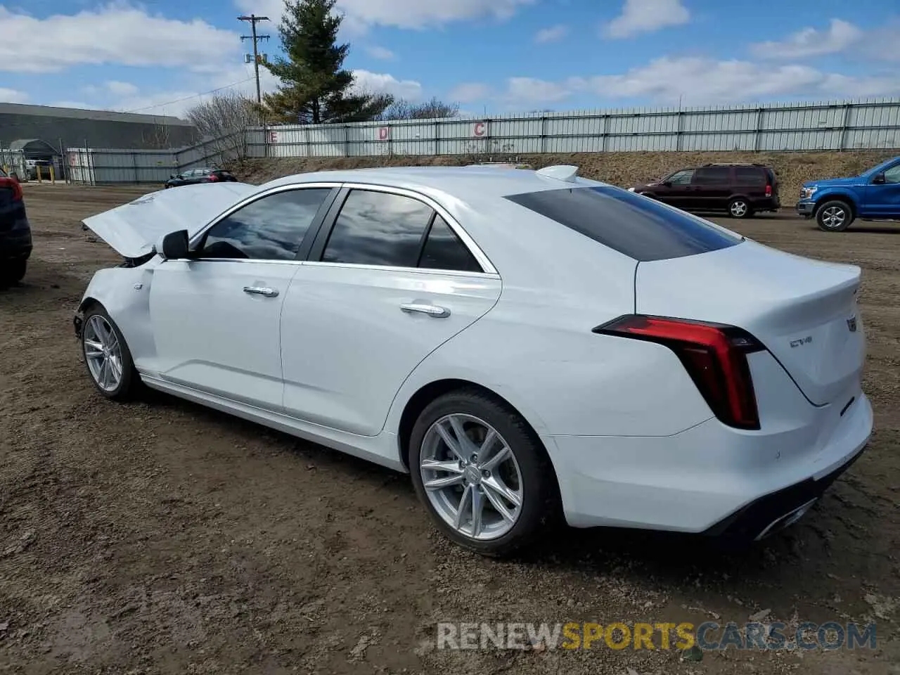 2 Фотография поврежденного автомобиля 1G6DA5RK0P0157878 CADILLAC CT4 2023