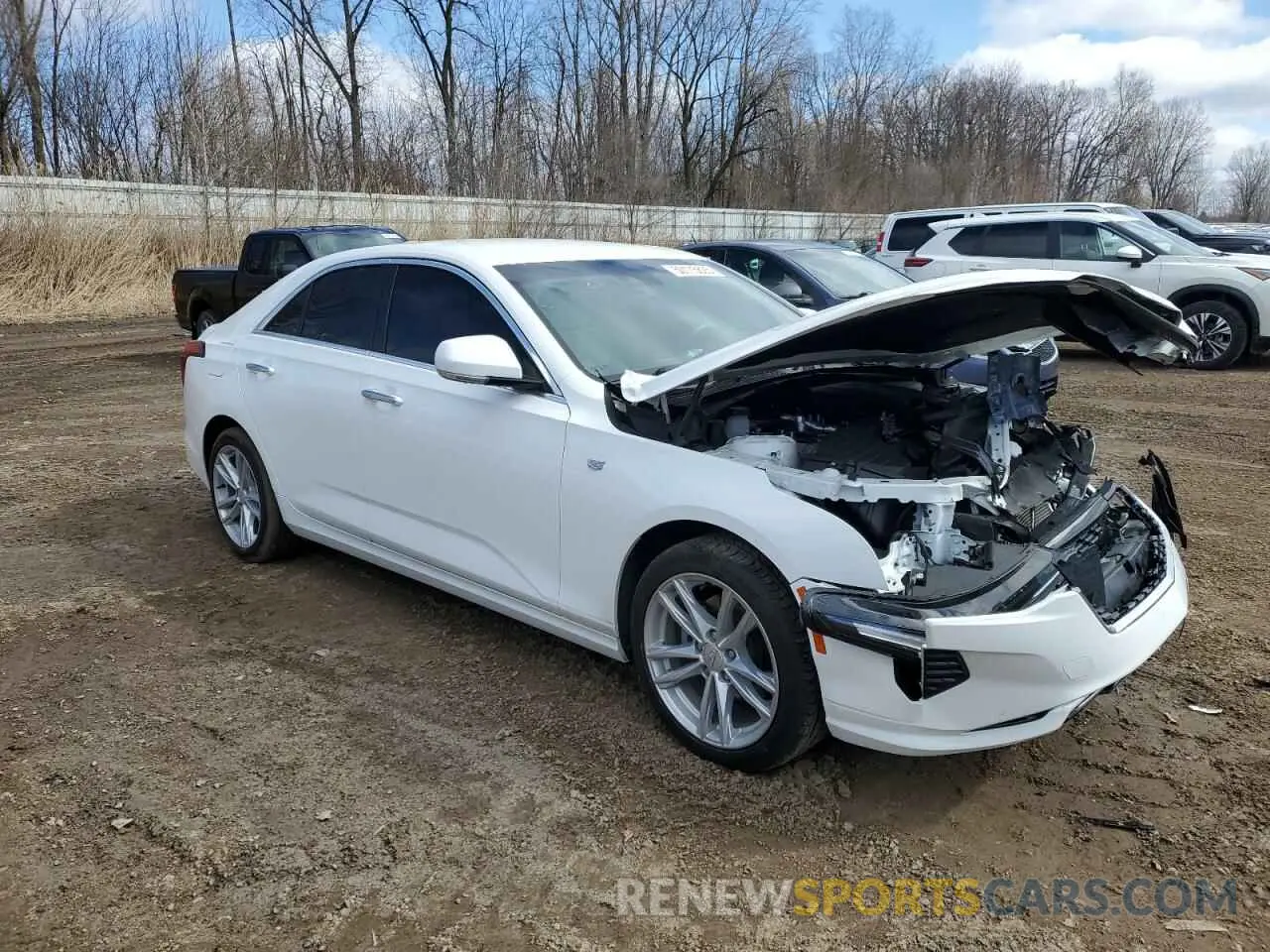 4 Фотография поврежденного автомобиля 1G6DA5RK0P0157878 CADILLAC CT4 2023