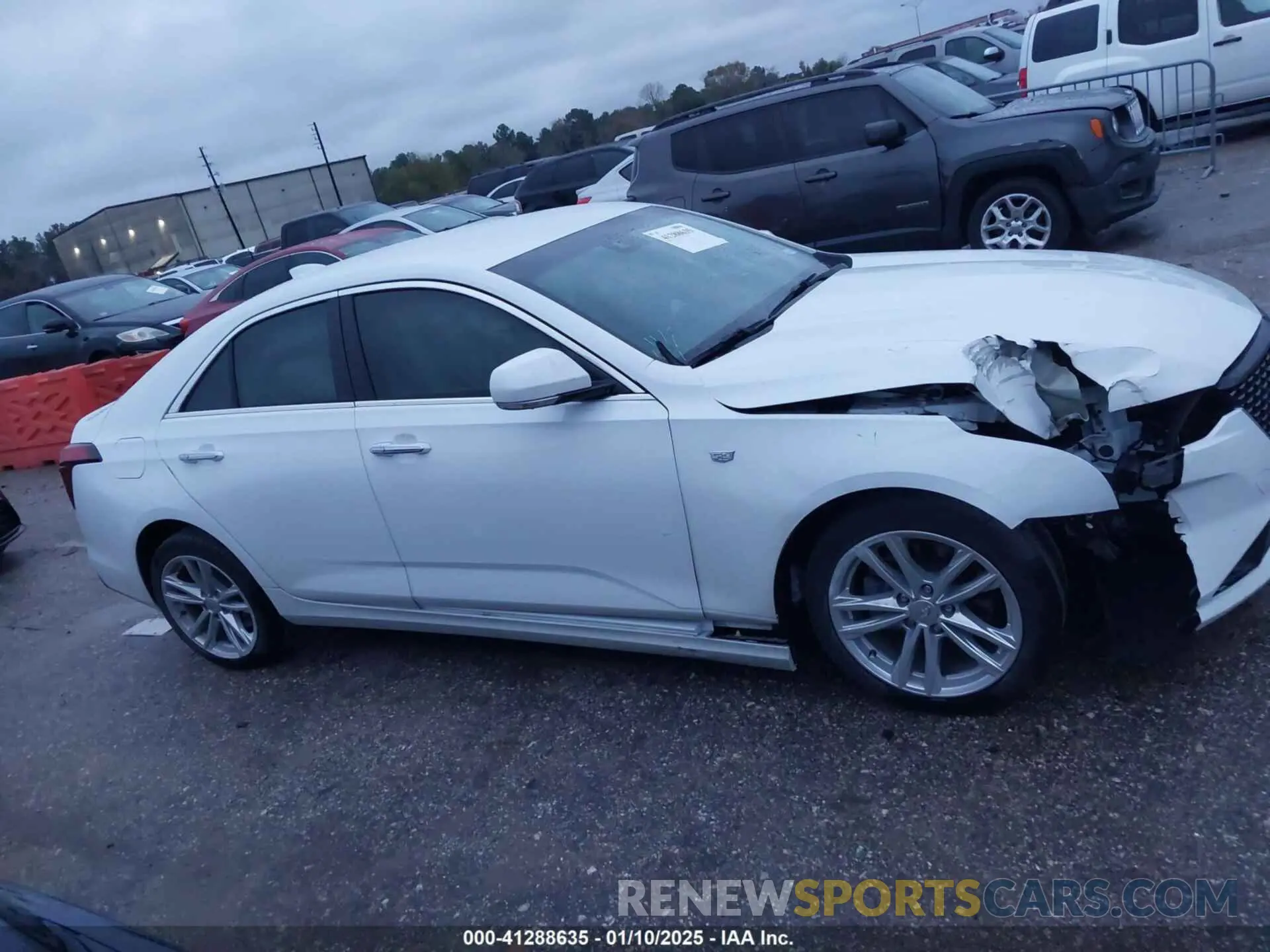 13 Photograph of a damaged car 1G6DA5RK2P0110349 CADILLAC CT4 2023
