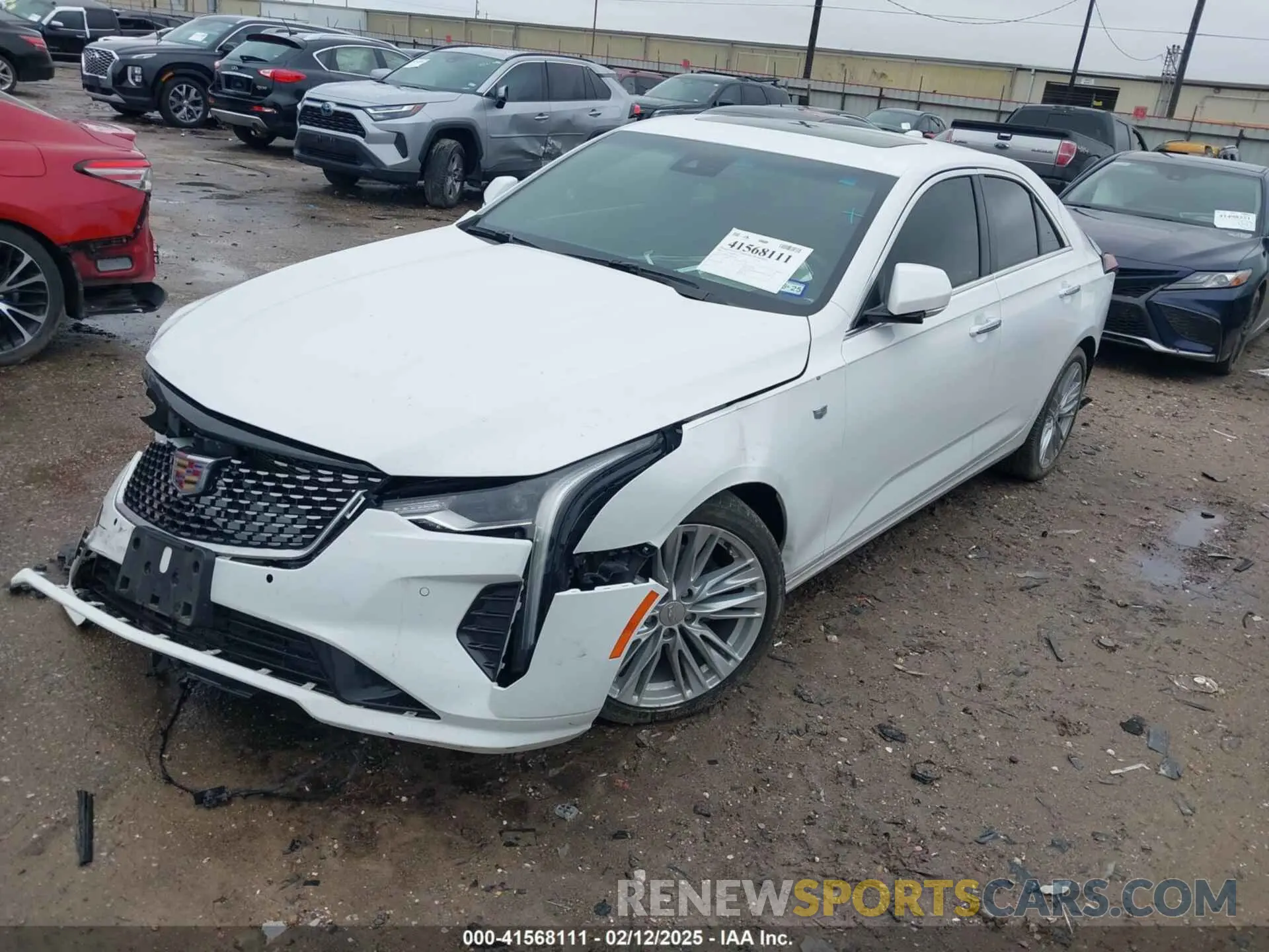 2 Фотография поврежденного автомобиля 1G6DB5RK1P0129620 CADILLAC CT4 2023