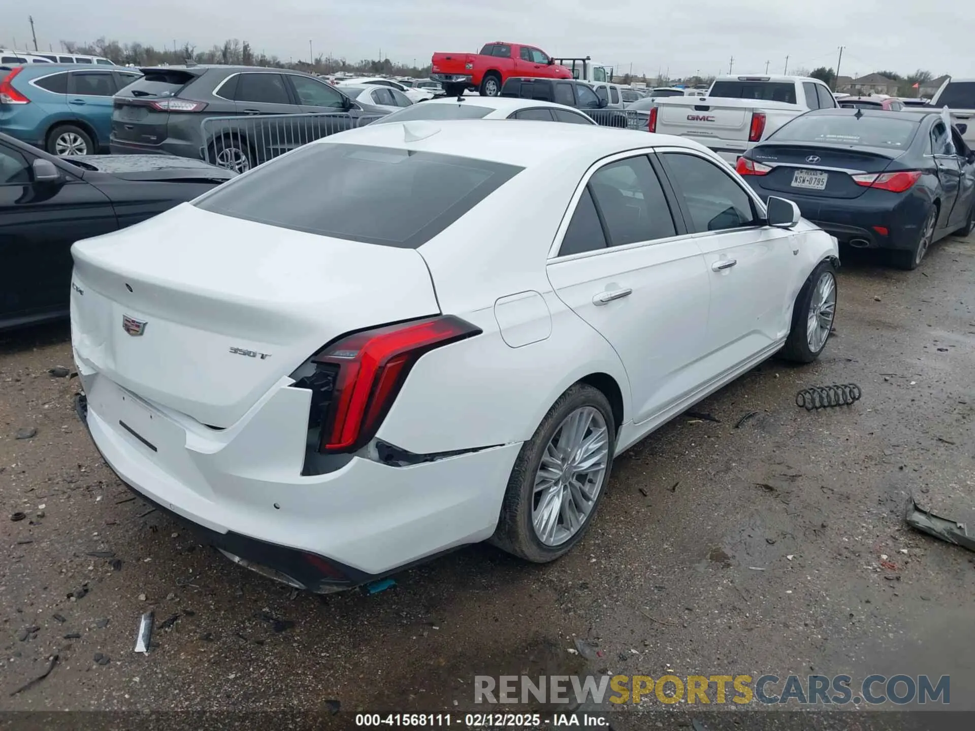 4 Фотография поврежденного автомобиля 1G6DB5RK1P0129620 CADILLAC CT4 2023