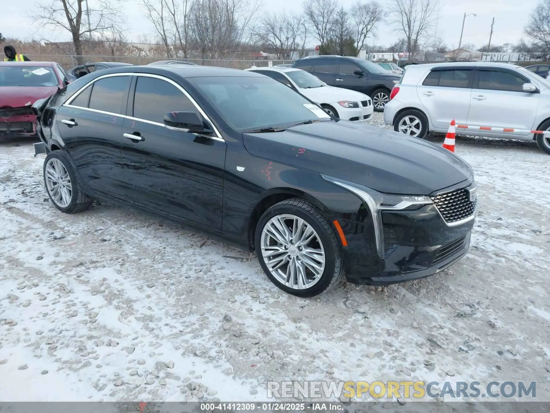 1 Photograph of a damaged car 1G6DF5RK1P0108920 CADILLAC CT4 2023
