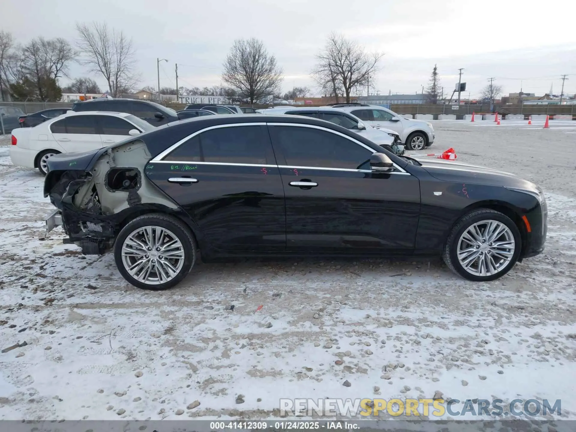 13 Photograph of a damaged car 1G6DF5RK1P0108920 CADILLAC CT4 2023
