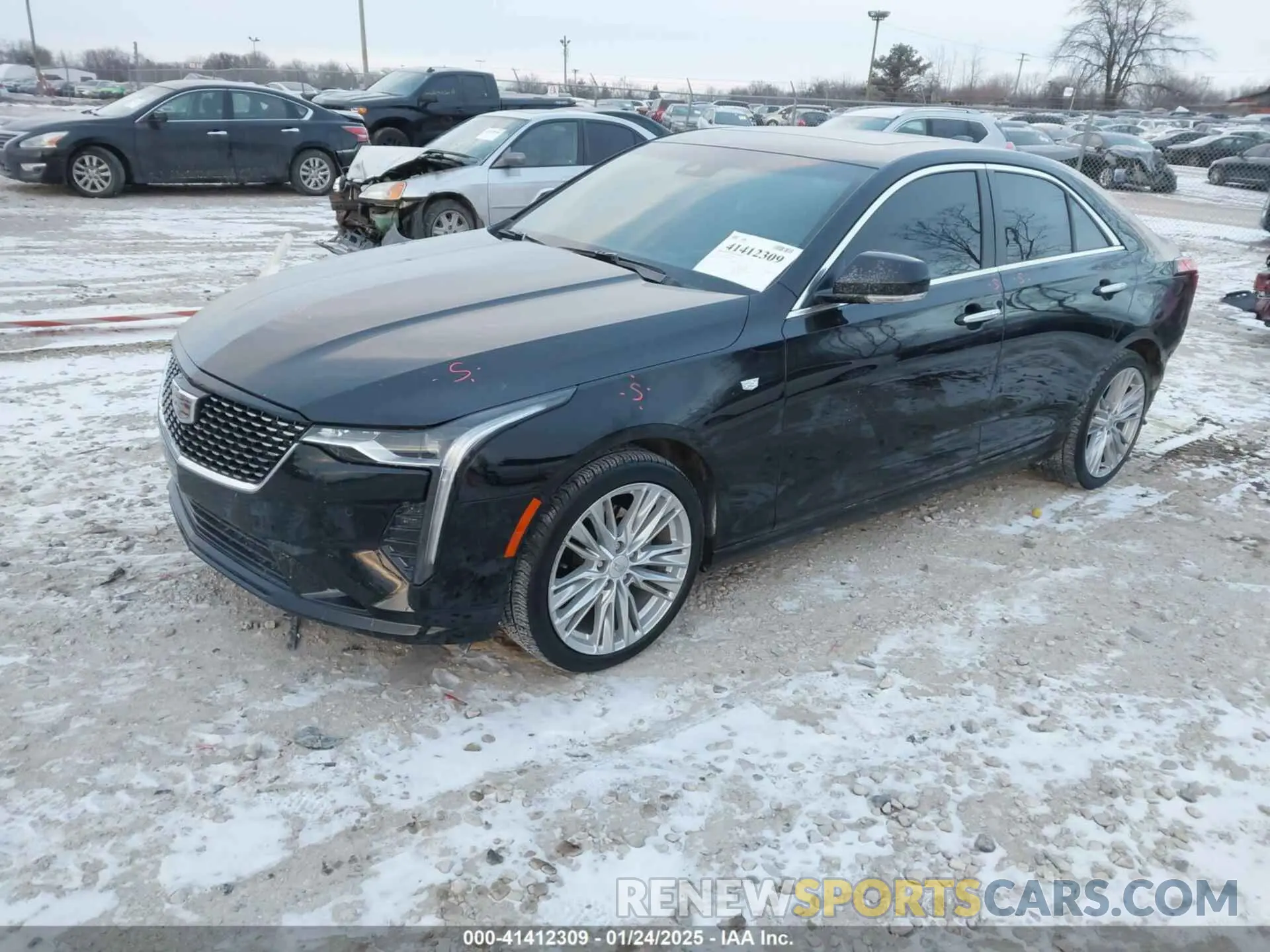 2 Photograph of a damaged car 1G6DF5RK1P0108920 CADILLAC CT4 2023