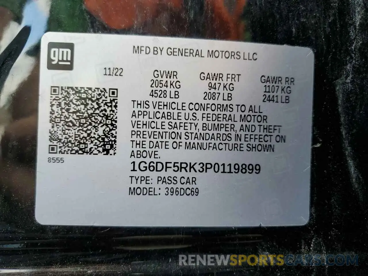 13 Фотография поврежденного автомобиля 1G6DF5RK3P0119899 CADILLAC CT4 2023