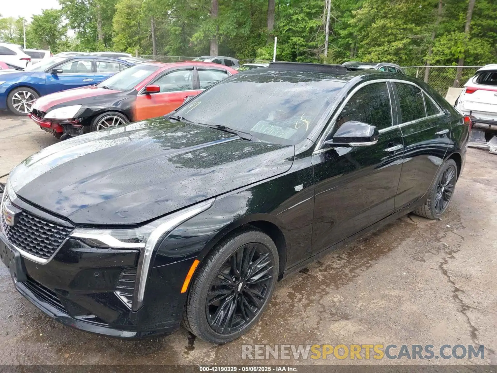 2 Photograph of a damaged car 1G6DF5RK8P0106050 CADILLAC CT4 2023