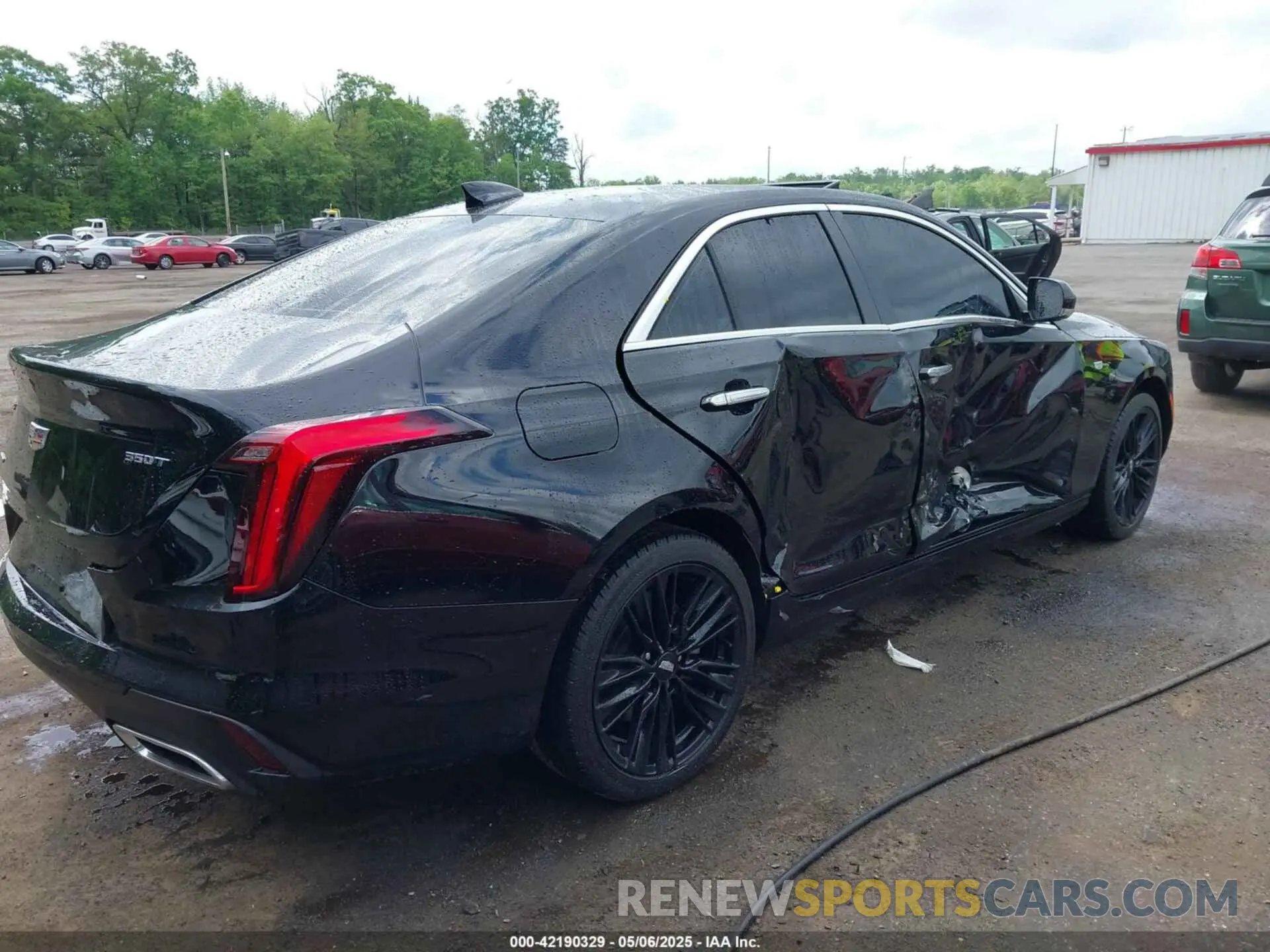4 Photograph of a damaged car 1G6DF5RK8P0106050 CADILLAC CT4 2023