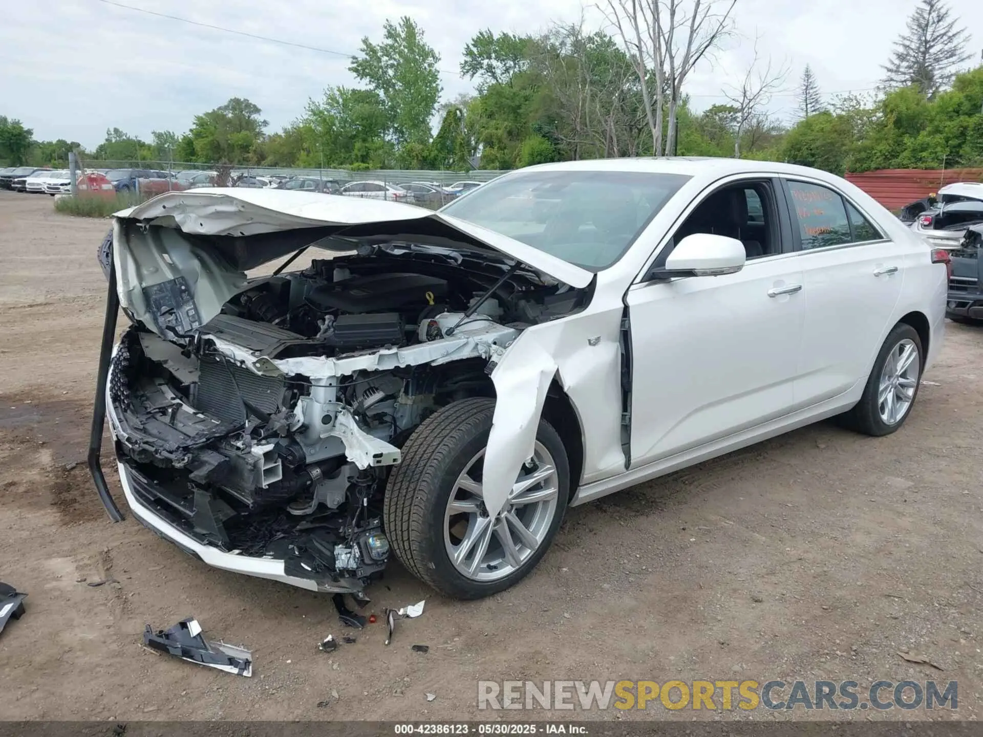 2 Фотография поврежденного автомобиля 1G6DK5RK2P0108016 CADILLAC CT4 2023