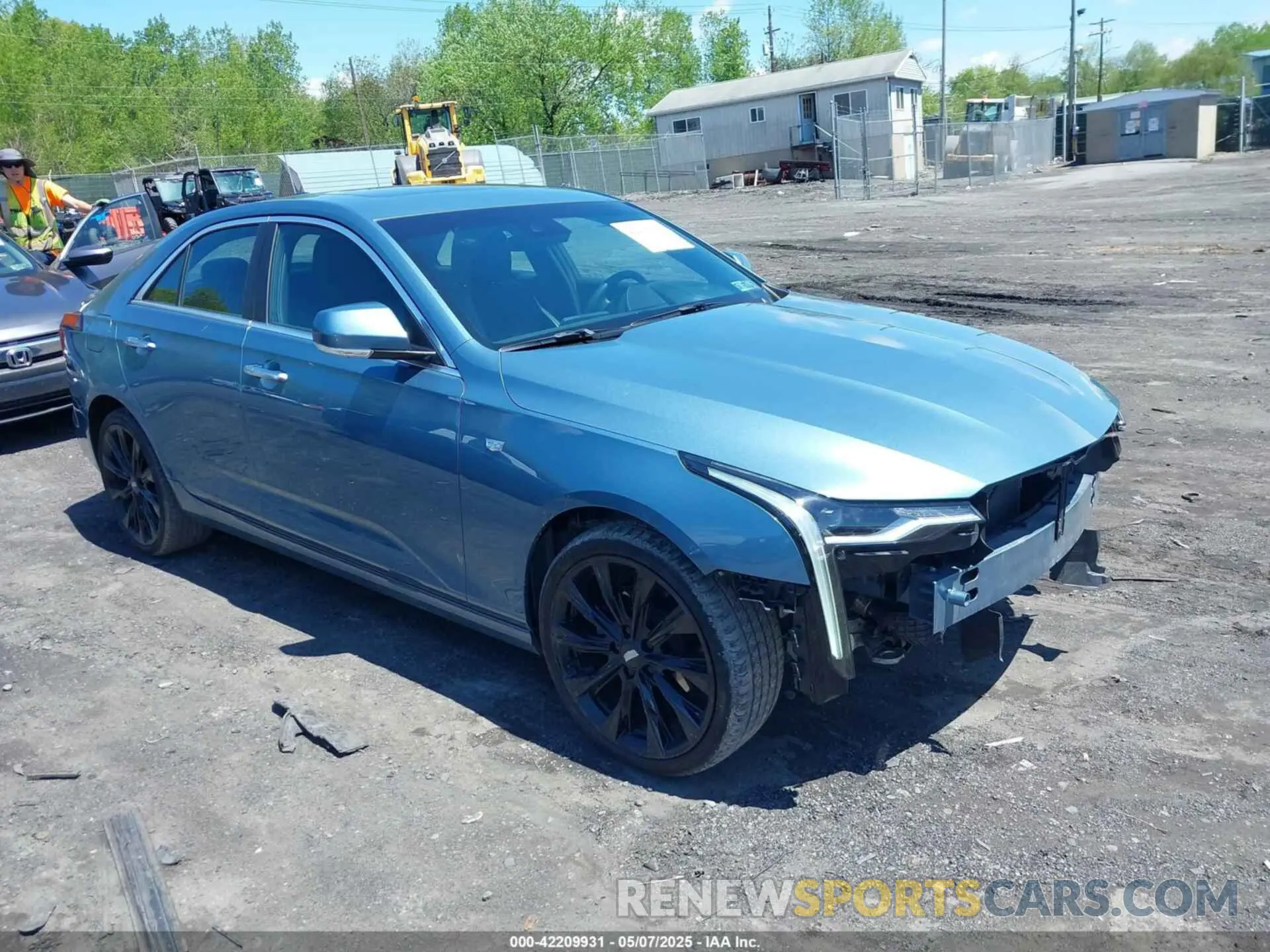 1 Фотография поврежденного автомобиля 1G6DK5RK8P0155891 CADILLAC CT4 2023