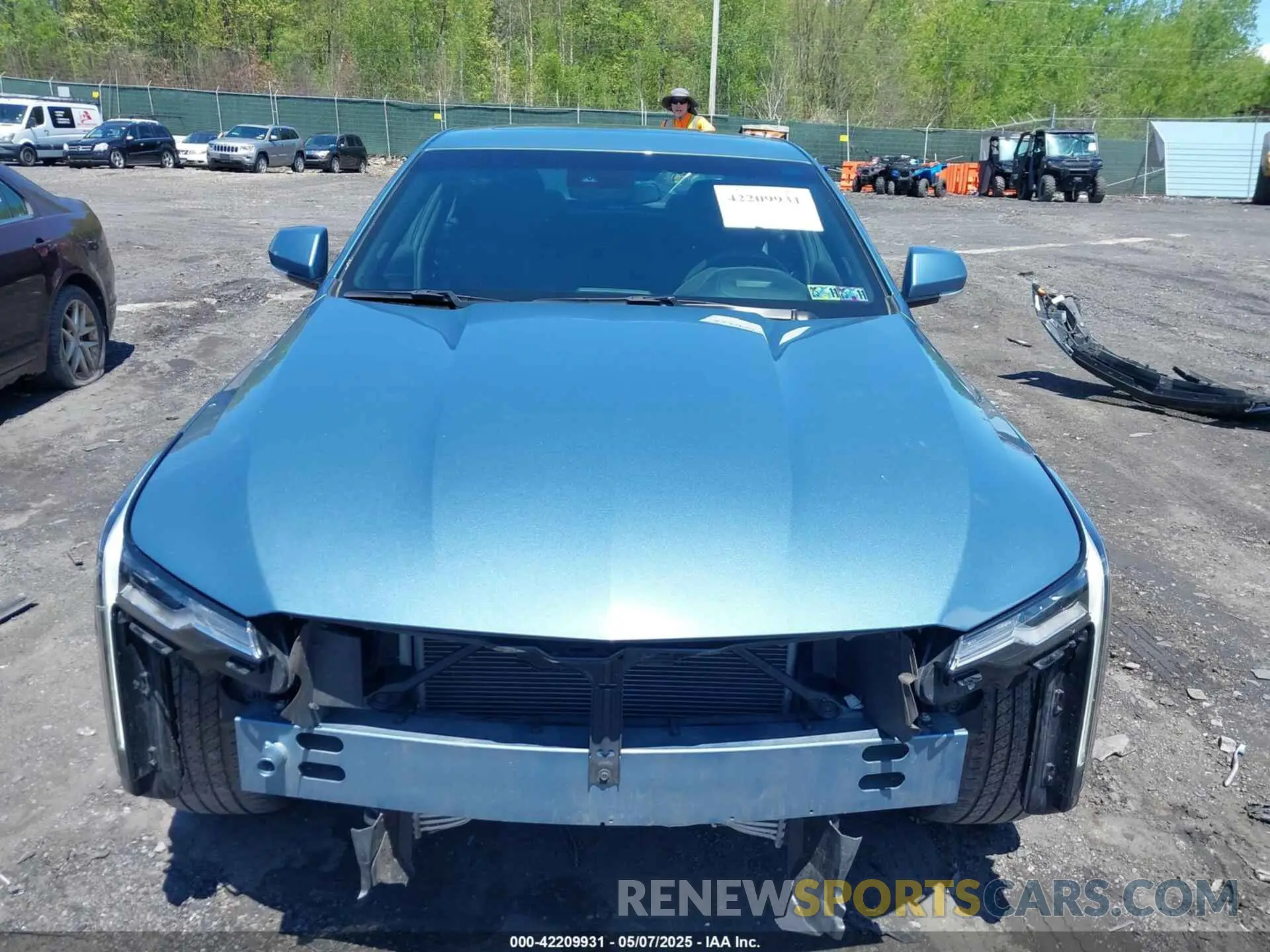 12 Фотография поврежденного автомобиля 1G6DK5RK8P0155891 CADILLAC CT4 2023