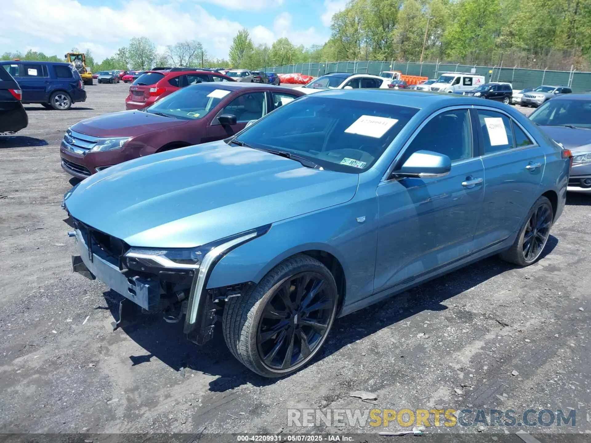 2 Фотография поврежденного автомобиля 1G6DK5RK8P0155891 CADILLAC CT4 2023