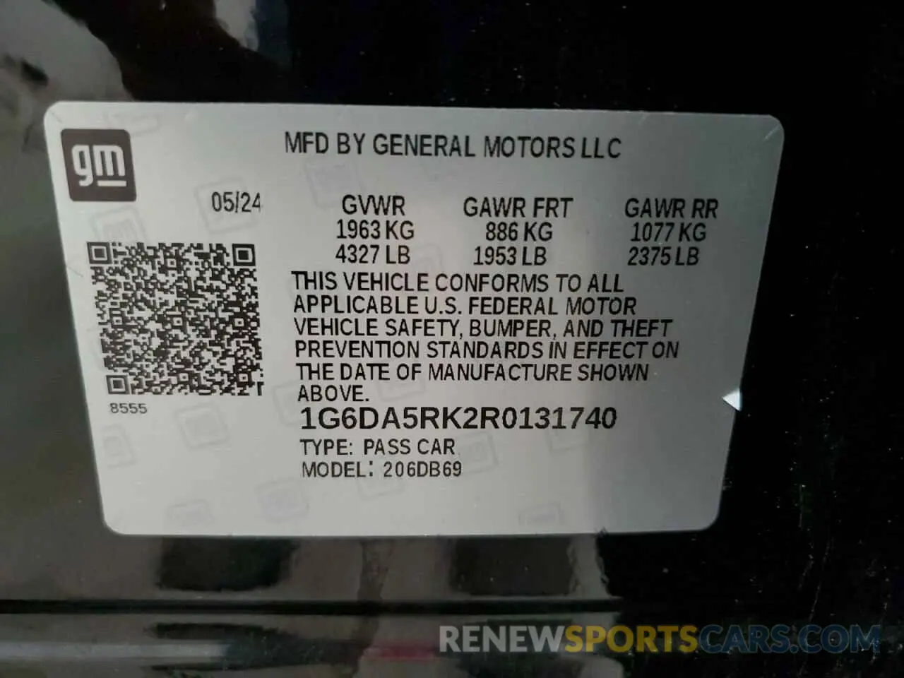 12 Photograph of a damaged car 1G6DA5RK2R0131740 CADILLAC CT4 2024