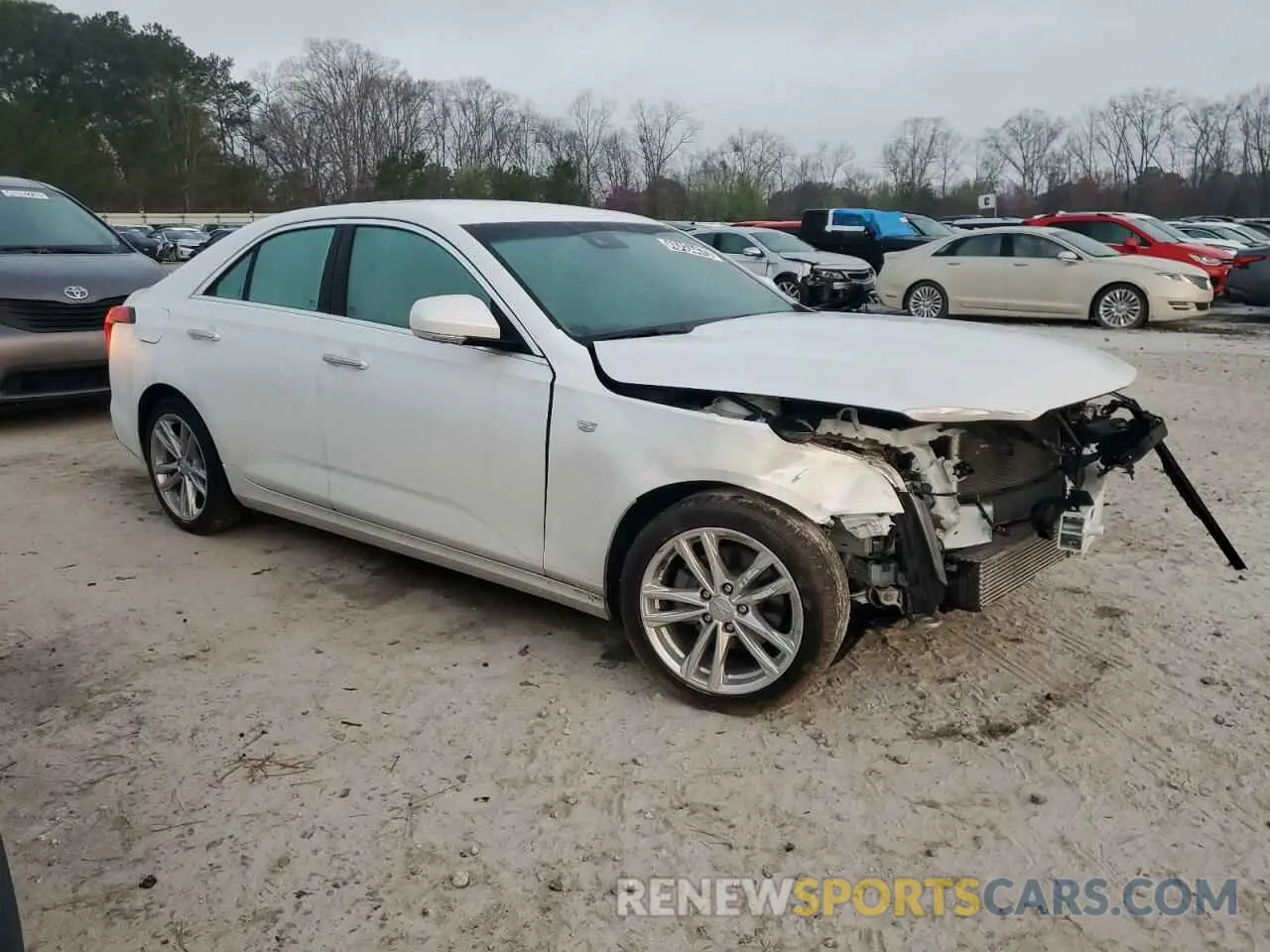 4 Photograph of a damaged car 1G6DA5RK9R0131010 CADILLAC CT4 2024