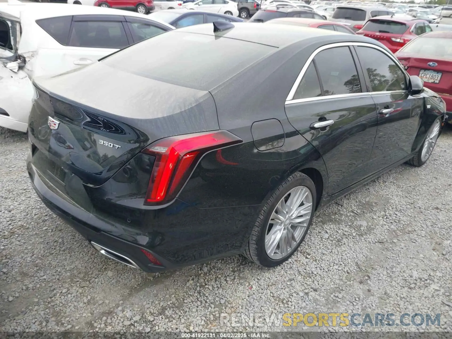 4 Photograph of a damaged car 1G6DB5RK1R0125487 CADILLAC CT4 2024