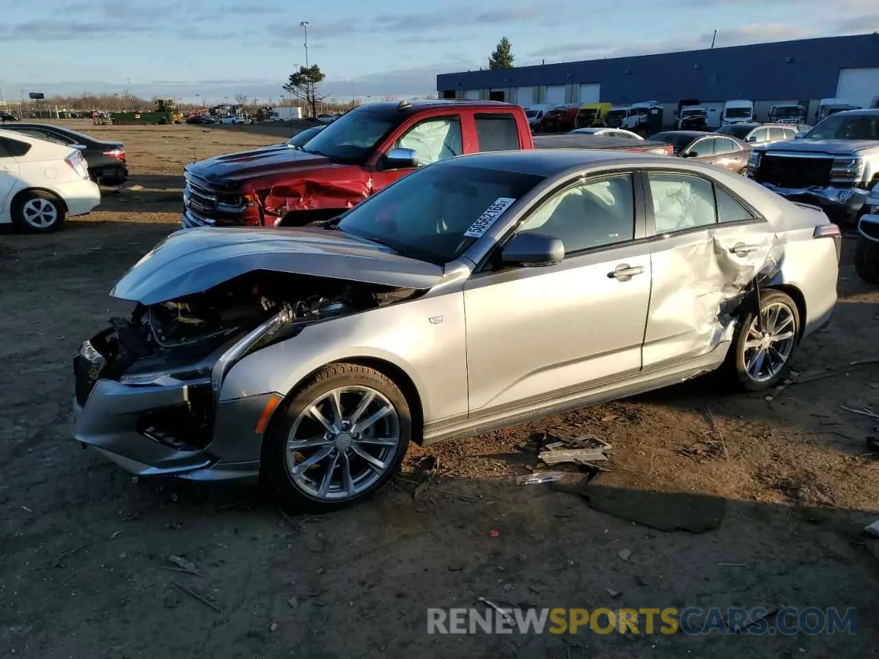 1 Фотография поврежденного автомобиля 1G6DG5RK6R0100179 CADILLAC CT4 2024