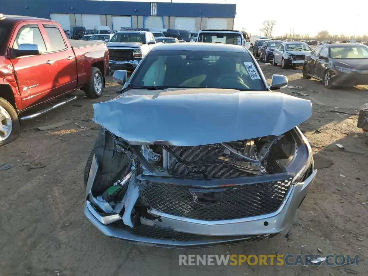 5 Фотография поврежденного автомобиля 1G6DG5RK6R0100179 CADILLAC CT4 2024
