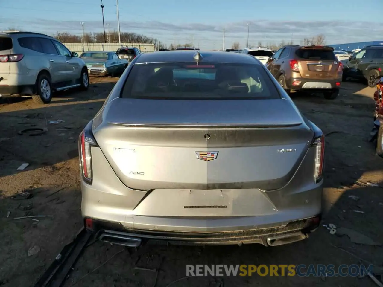 6 Фотография поврежденного автомобиля 1G6DG5RK6R0100179 CADILLAC CT4 2024