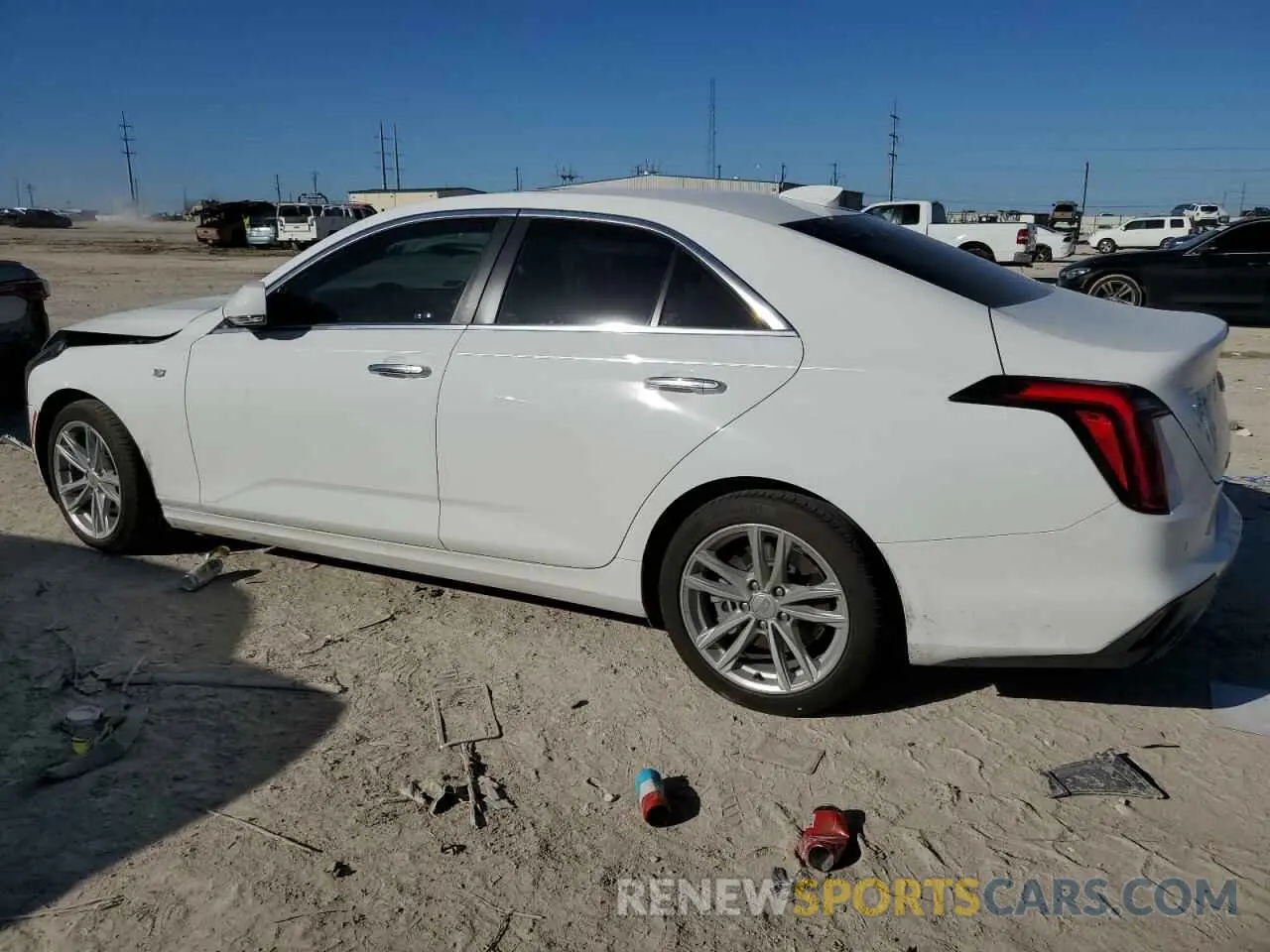 2 Photograph of a damaged car 1G6DJ5RK3R0100660 CADILLAC CT4 2024