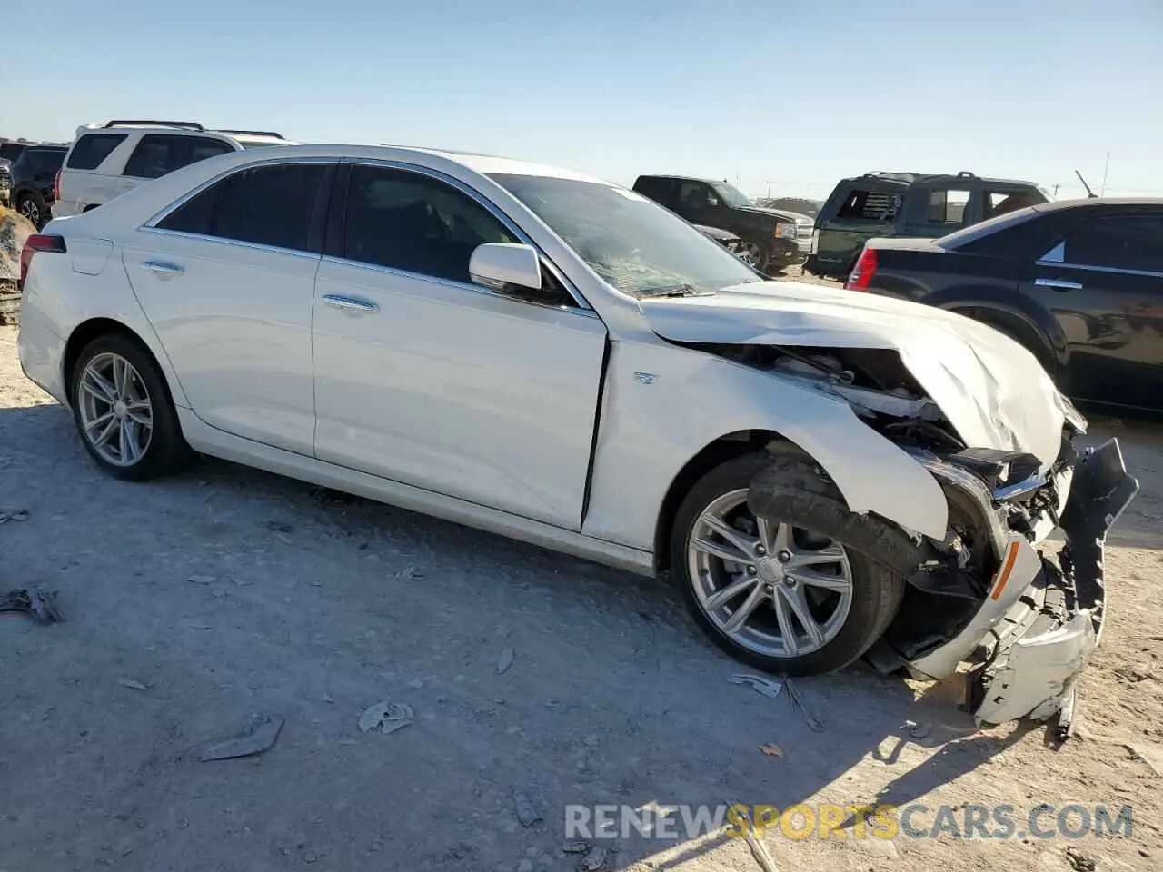 4 Photograph of a damaged car 1G6DJ5RK3R0100660 CADILLAC CT4 2024