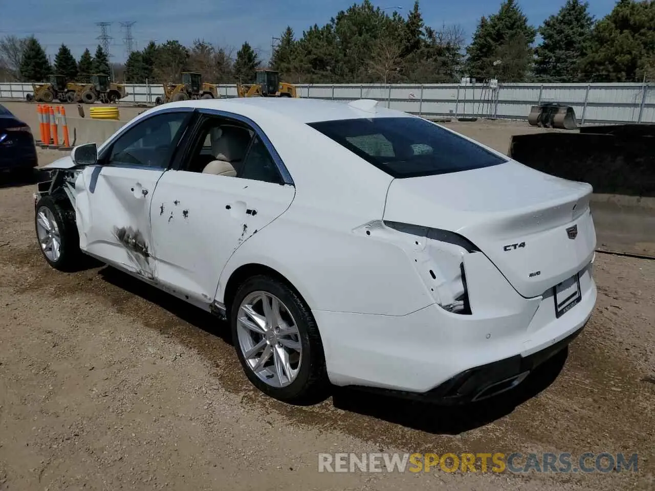 2 Photograph of a damaged car 1G6DK5RKXR0103164 CADILLAC CT4 2024