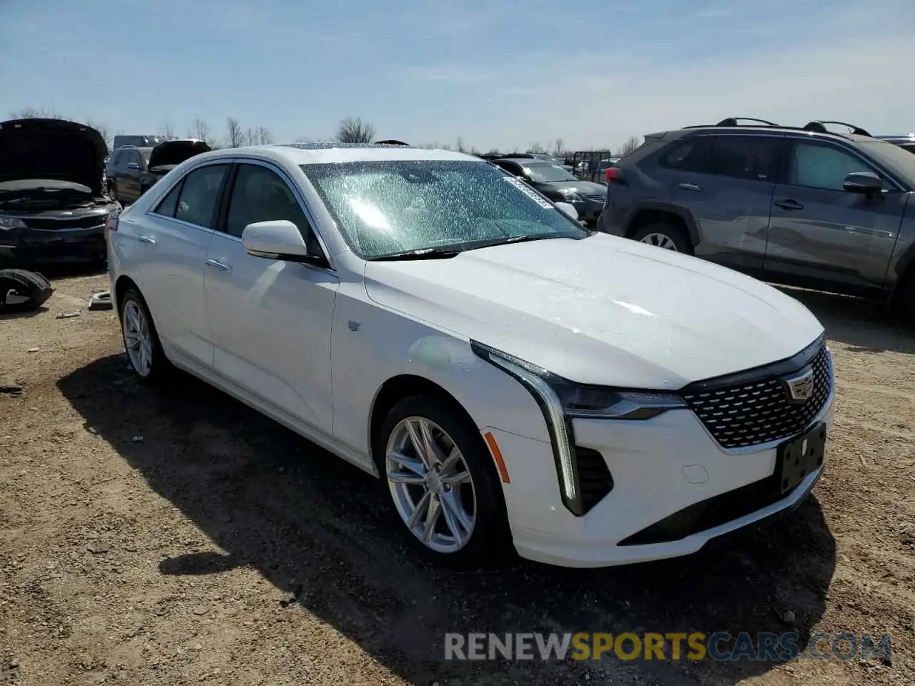 4 Photograph of a damaged car 1G6DK5RKXR0103164 CADILLAC CT4 2024