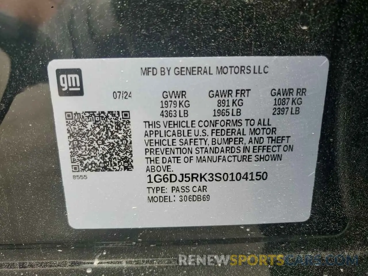 12 Фотография поврежденного автомобиля 1G6DJ5RK3S0104150 CADILLAC CT4 2025