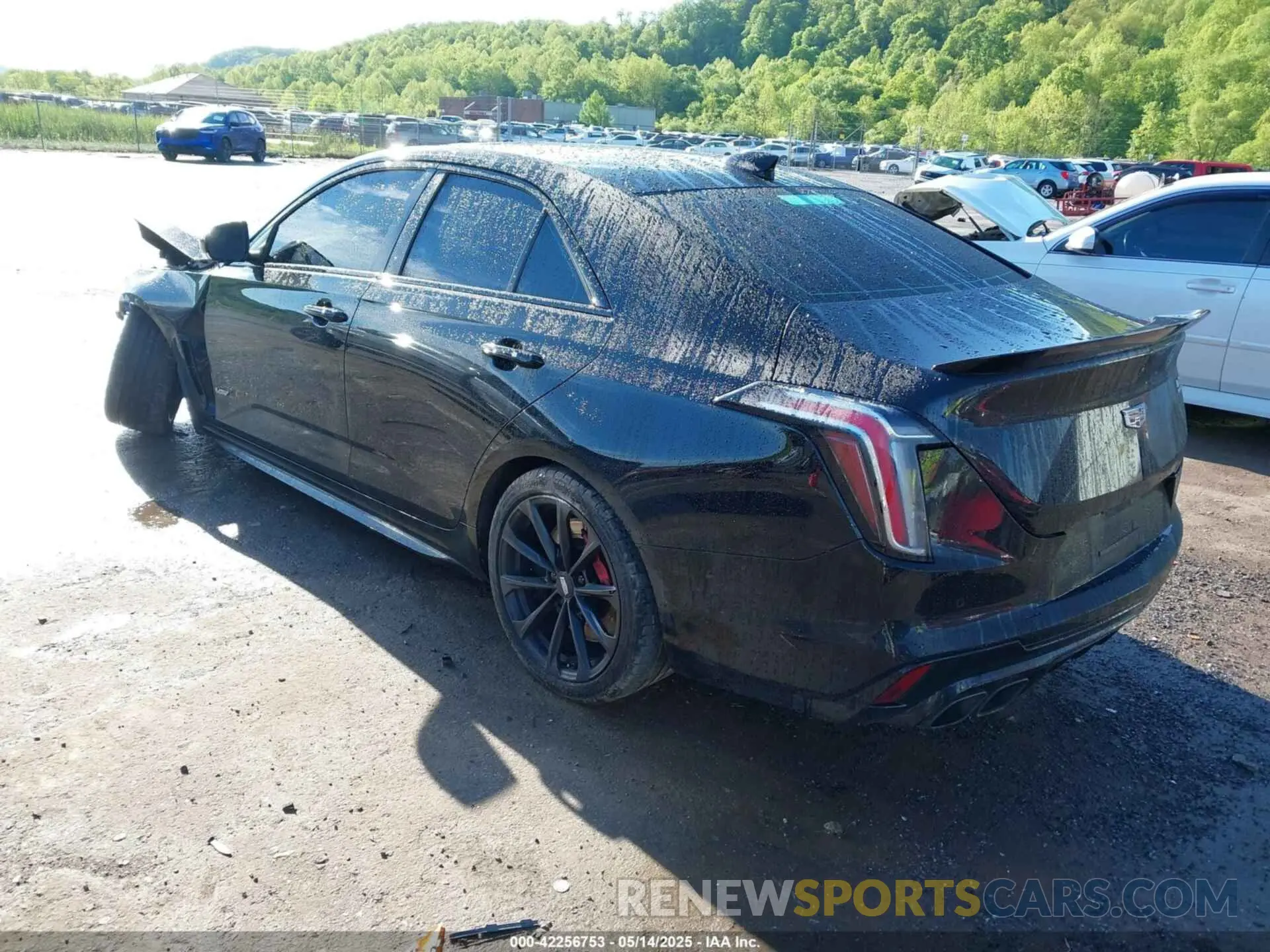 3 Photograph of a damaged car 1G6D75RP2N0411100 CADILLAC CT4-V 2022