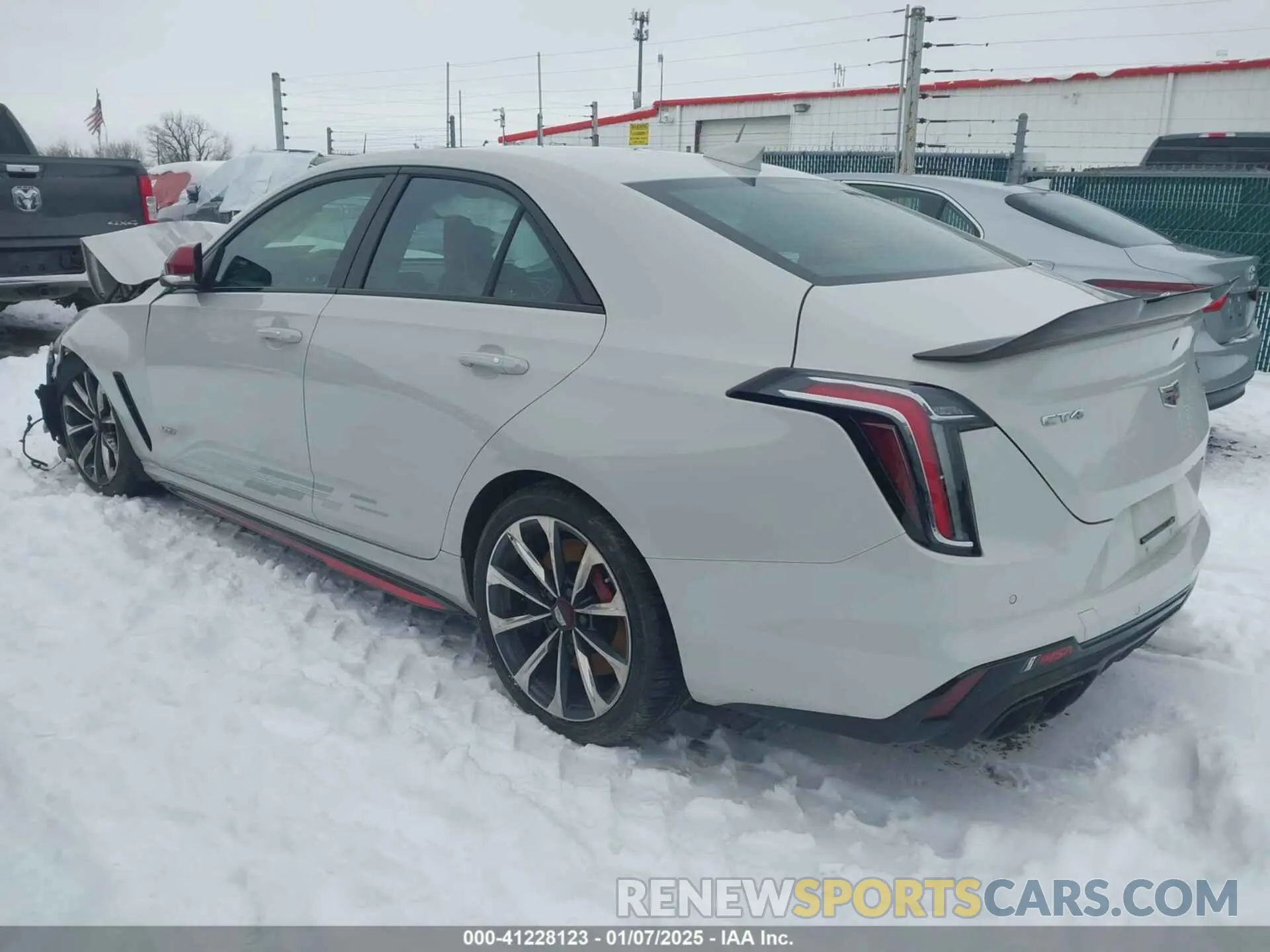 3 Photograph of a damaged car 1G6DL5RP3P0568052 CADILLAC CT4-V 2023