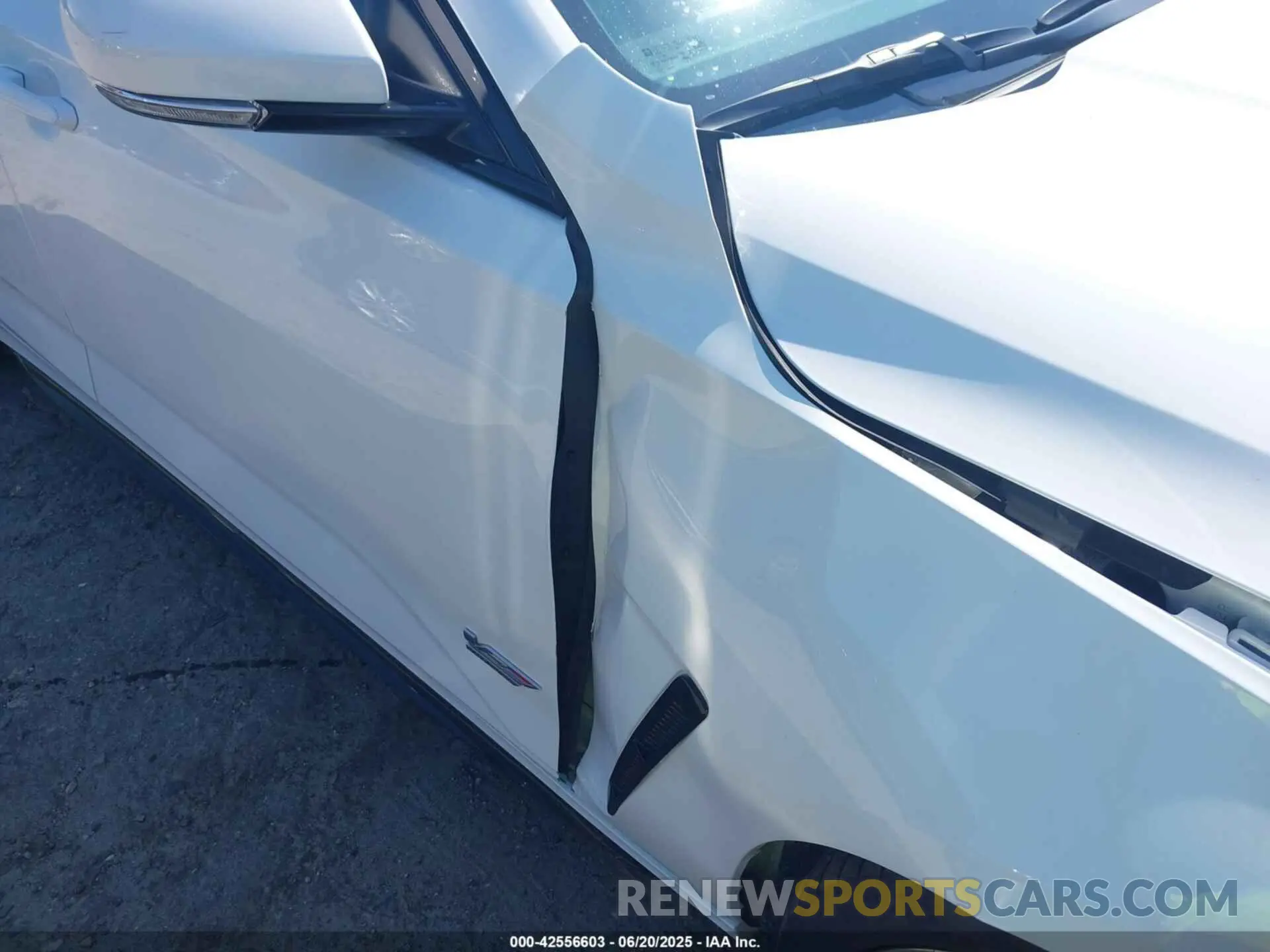 22 Photograph of a damaged car 1G6D75RP9R0410192 CADILLAC CT4-V 2024