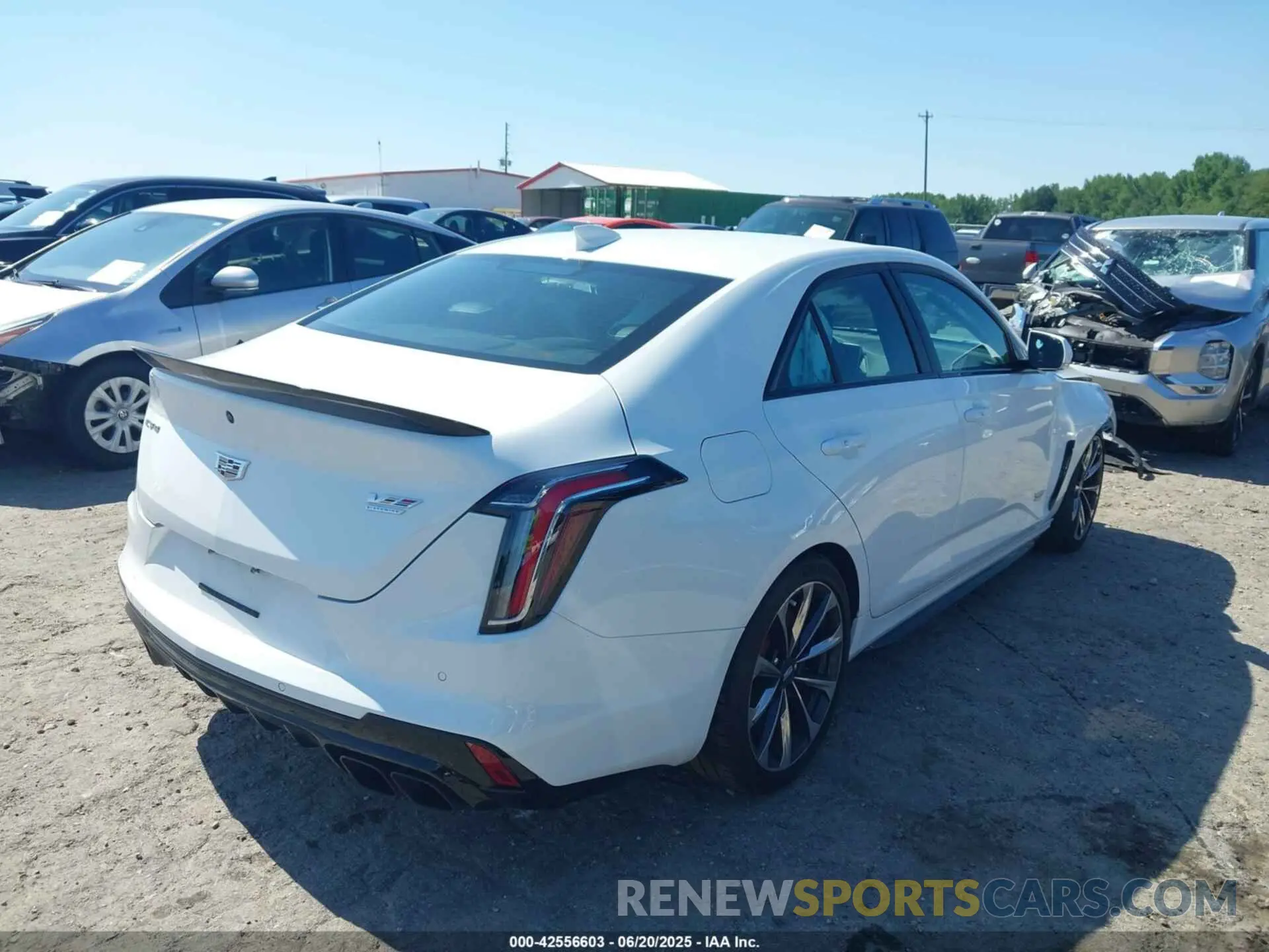 4 Photograph of a damaged car 1G6D75RP9R0410192 CADILLAC CT4-V 2024