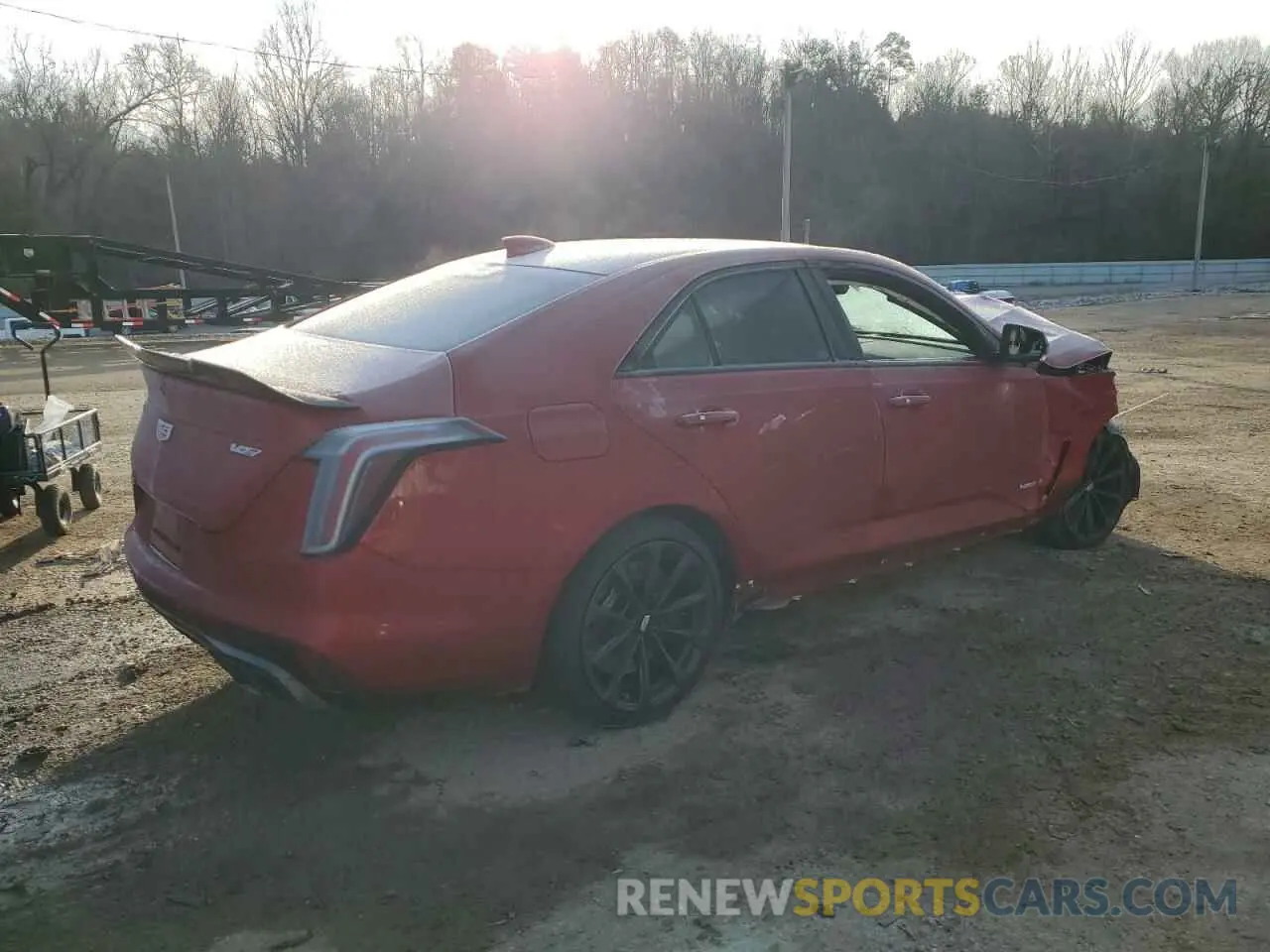 3 Фотография поврежденного автомобиля 1G6D75RP2N0410691 CADILLAC CT4-V BLAC 2022