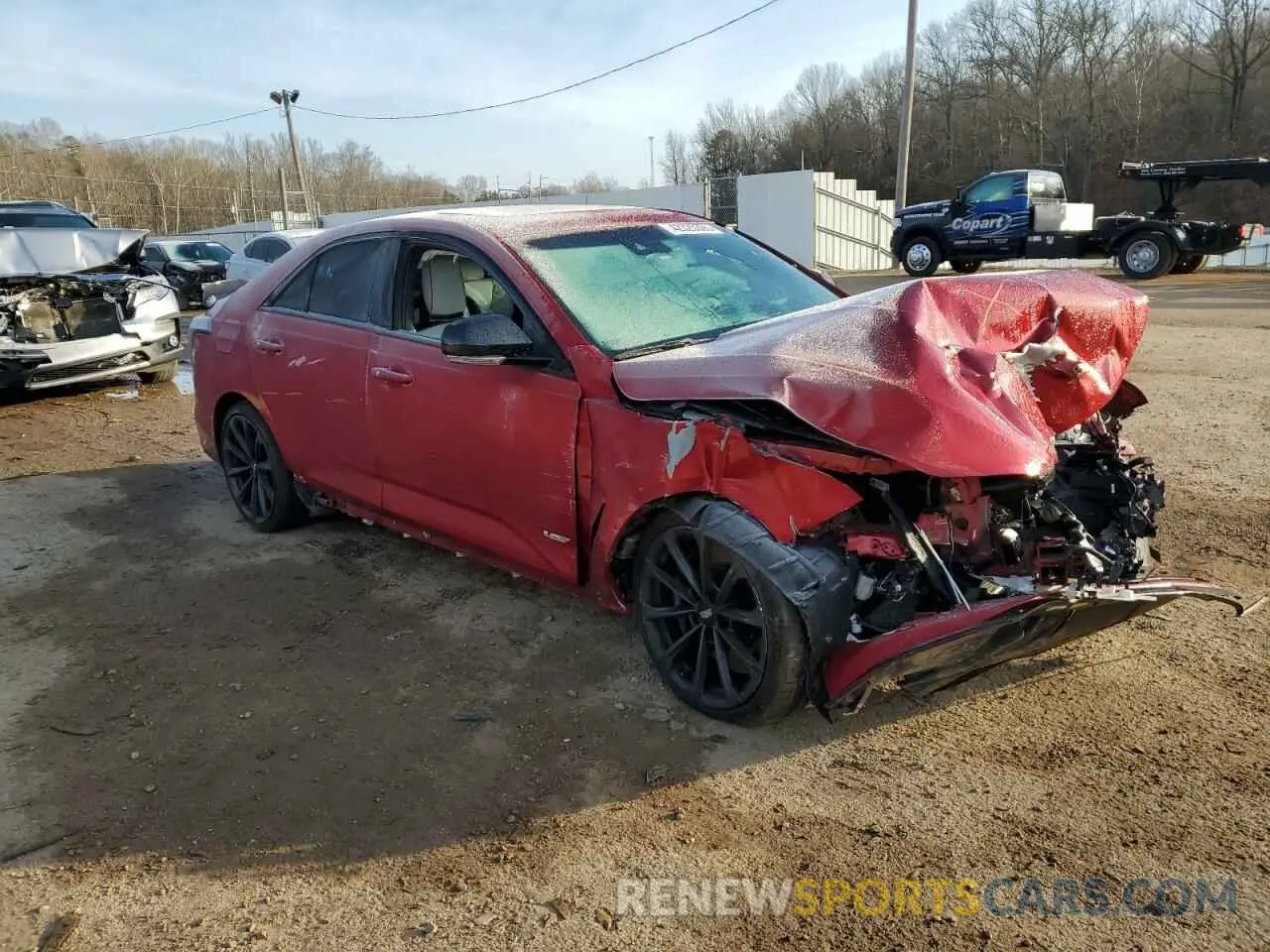 4 Фотография поврежденного автомобиля 1G6D75RP2N0410691 CADILLAC CT4-V BLAC 2022