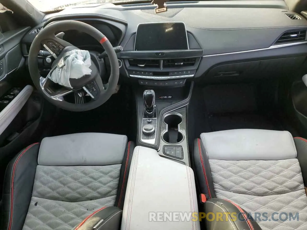 8 Фотография поврежденного автомобиля 1G6D75RP2N0410691 CADILLAC CT4-V BLAC 2022