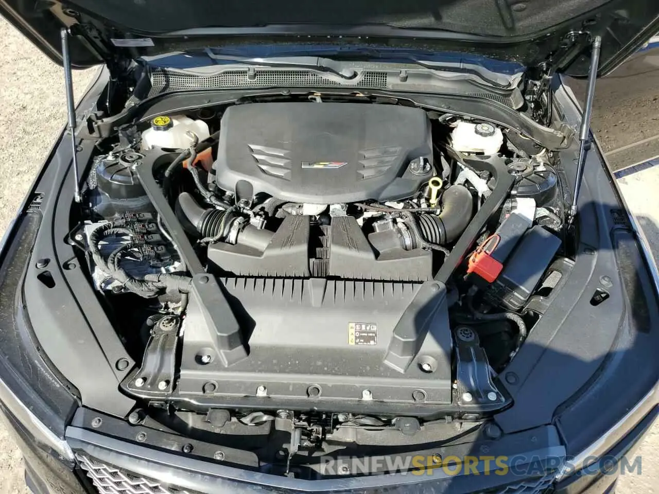 11 Фотография поврежденного автомобиля 1G6DL5RP5P0410487 CADILLAC CT4-V BLAC 2023